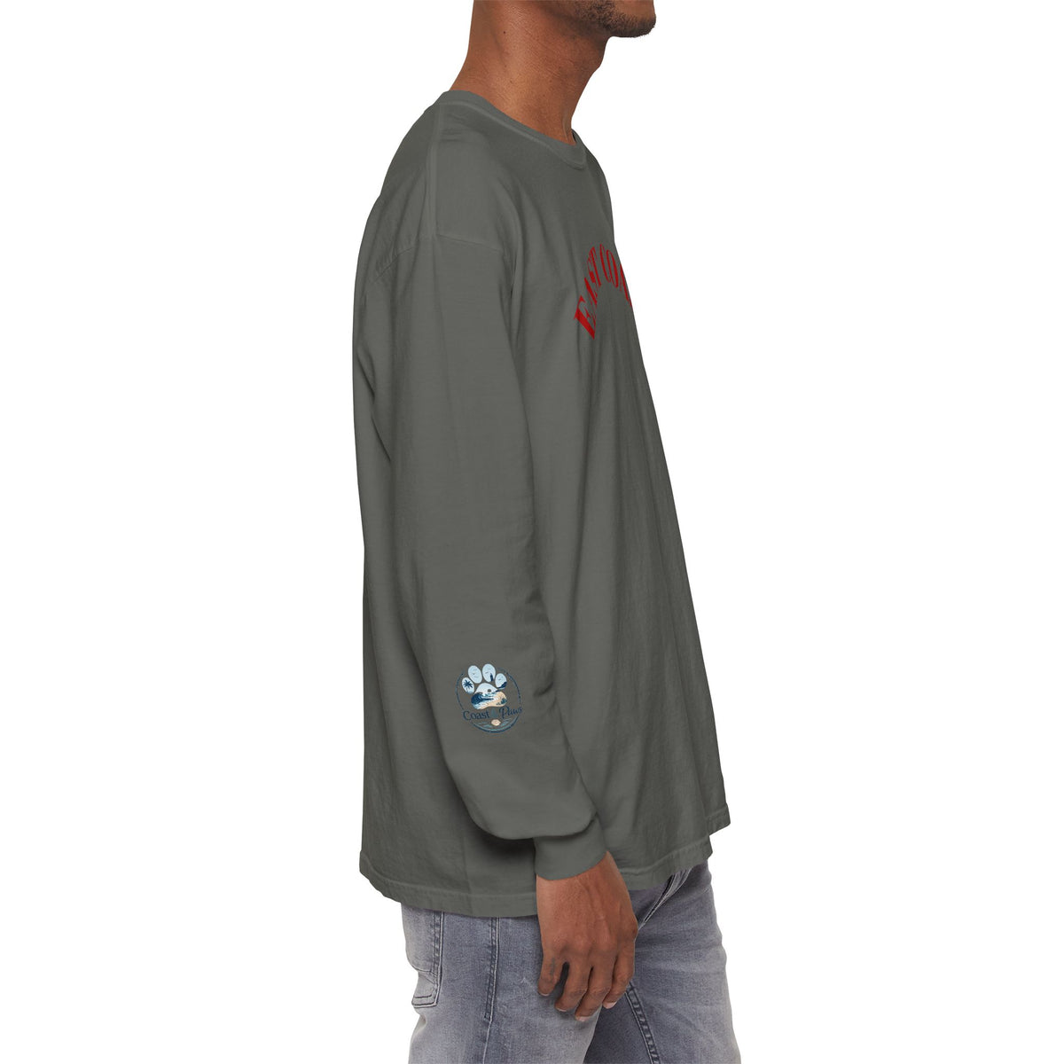 East Coast Long Sleeve Tee — Classic Nautical Graphic