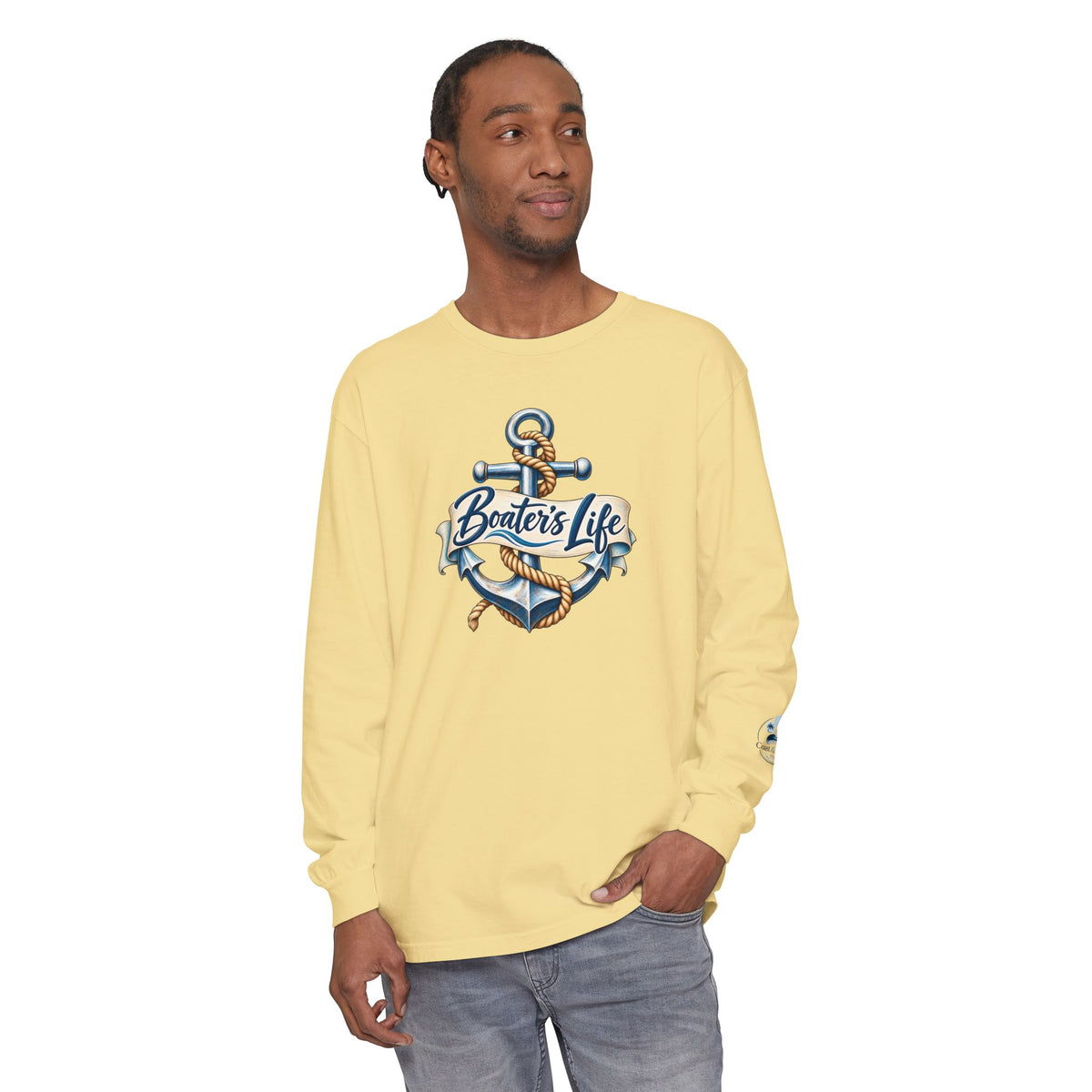 Boater's Life Anchor Long Sleeve T-Shirt