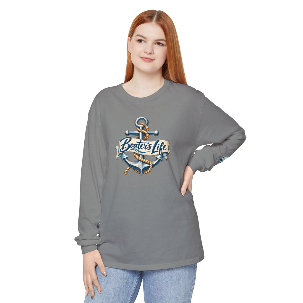 Boater's Life Anchor Long Sleeve T-Shirt