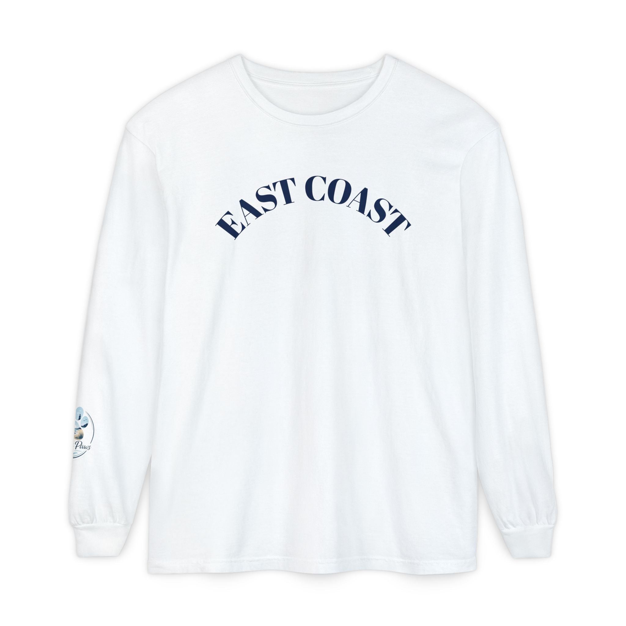 East Coast Long Sleeve Tee — Classic Nautical Graphic