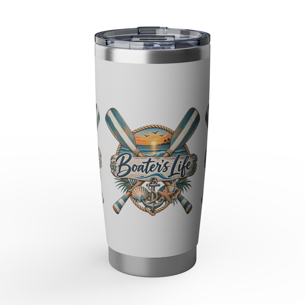 Boater's Life 20oz Tumbler — Insulated Nautical Travel Mug