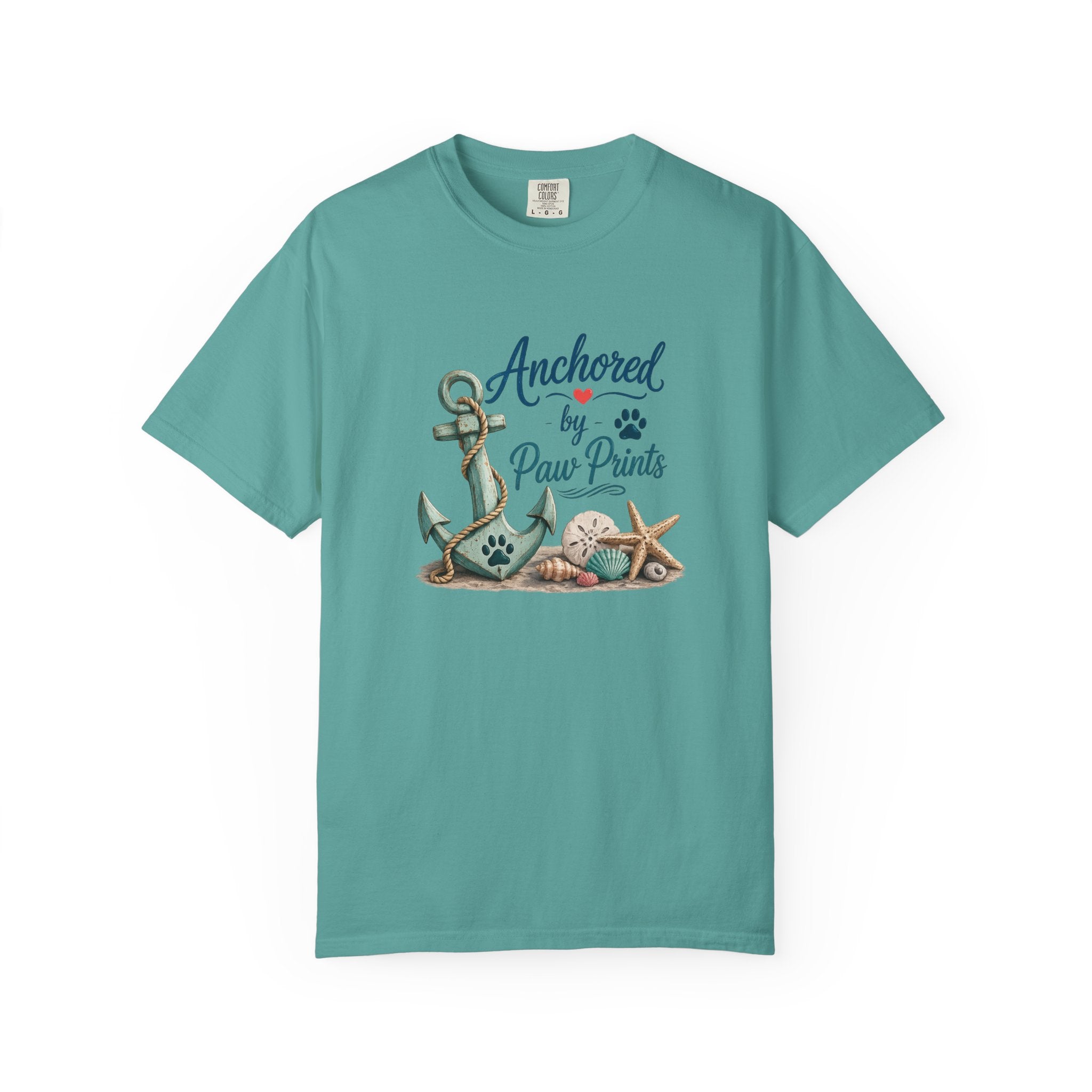 Anchored by Paw Prints  Unisex T-Shirt