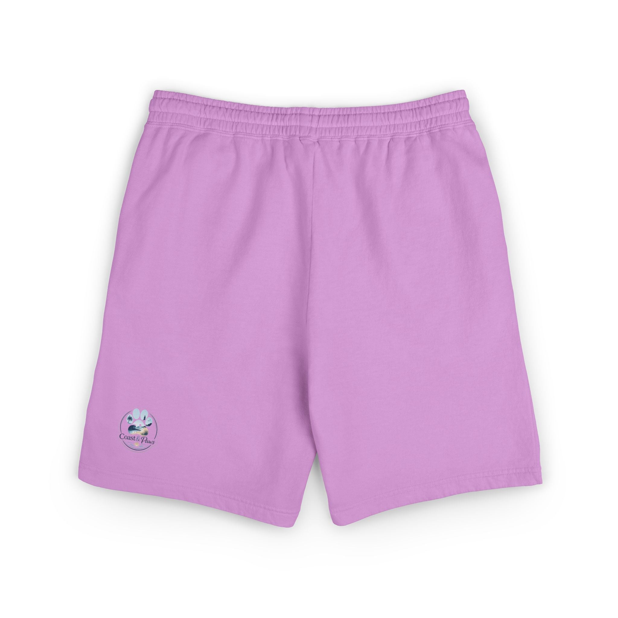 East Coast Graphic Sweat Shorts — Lightweight Garment-Dyed Fleece