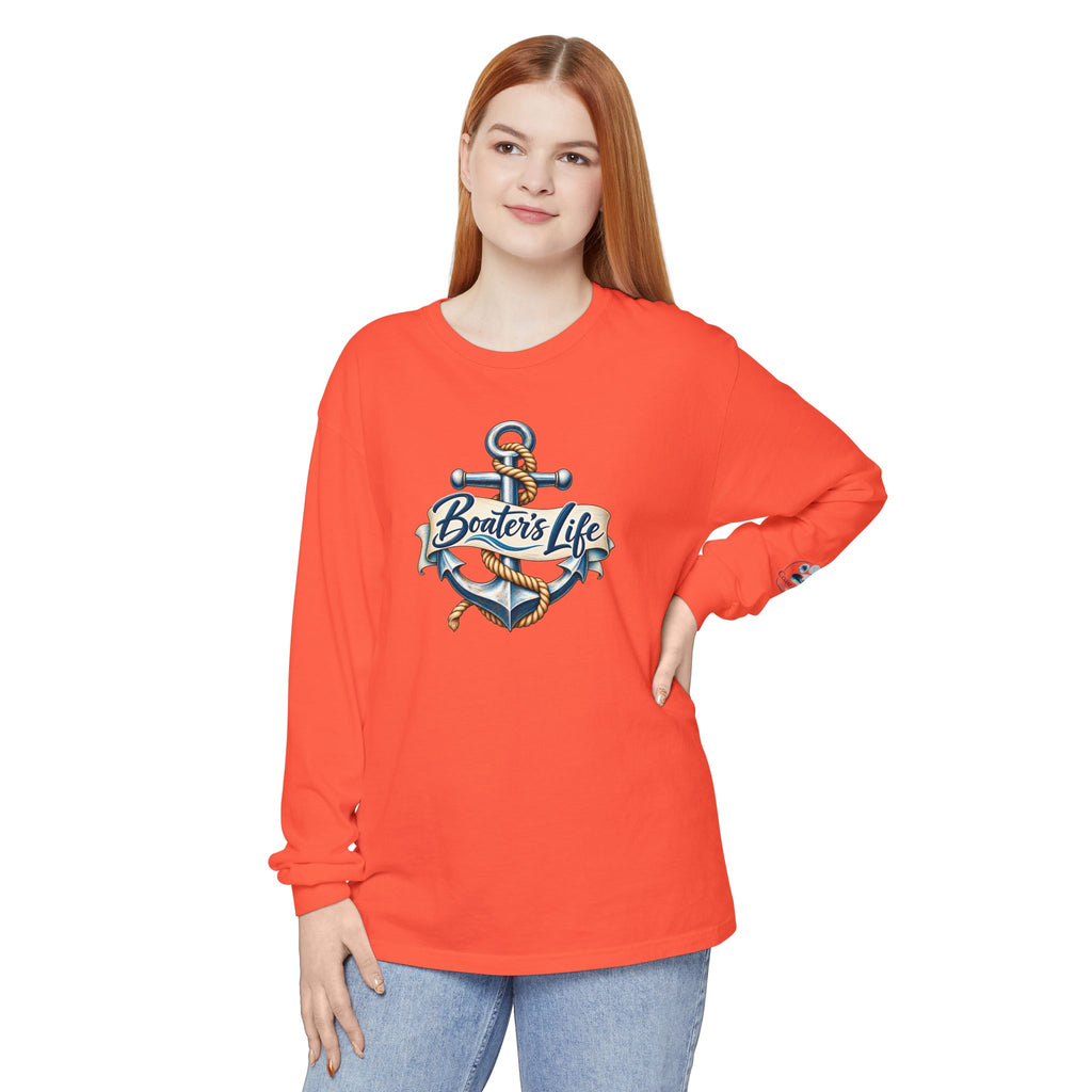 Boater's Life Anchor Long Sleeve T-Shirt