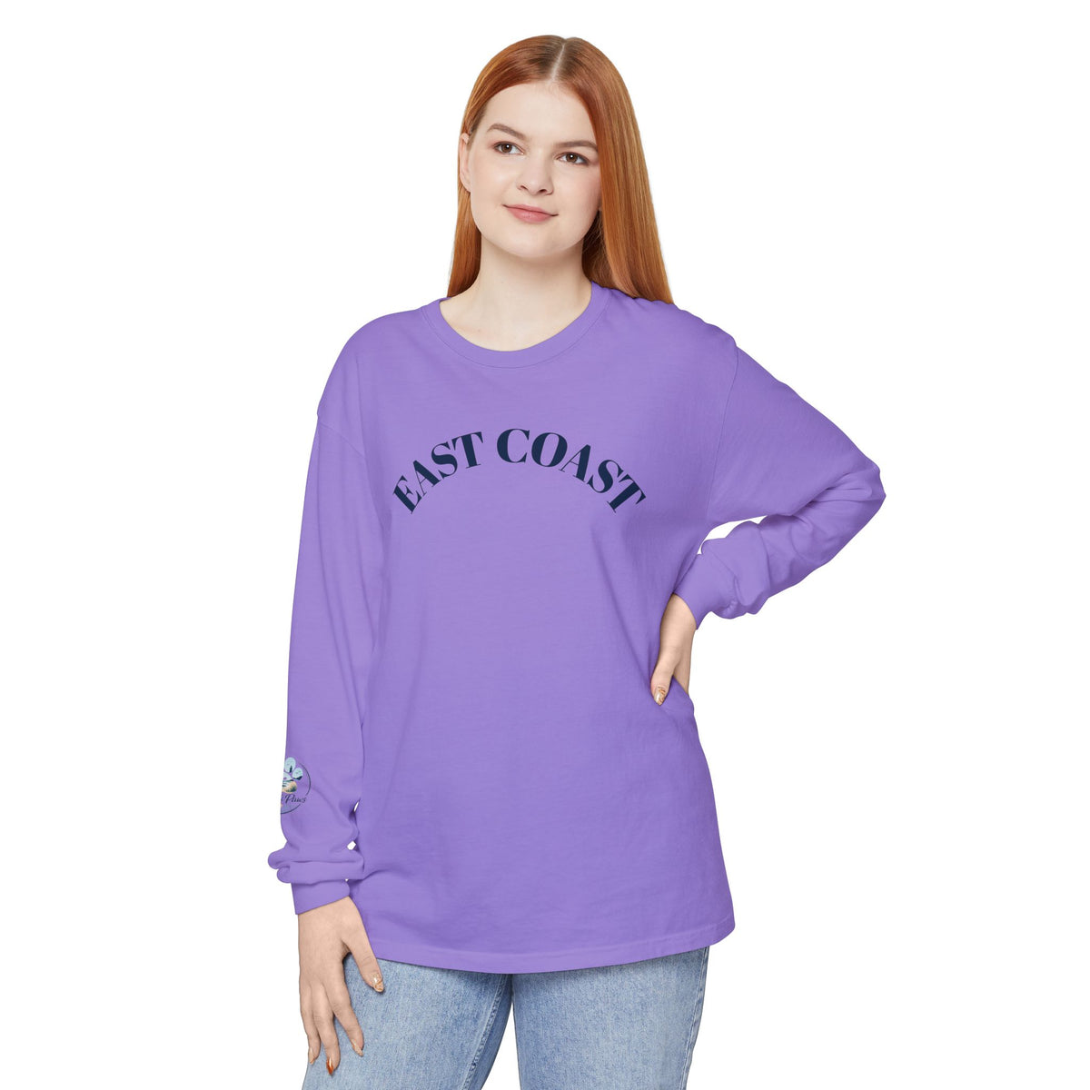 East Coast Long Sleeve Tee — Classic Nautical Graphic