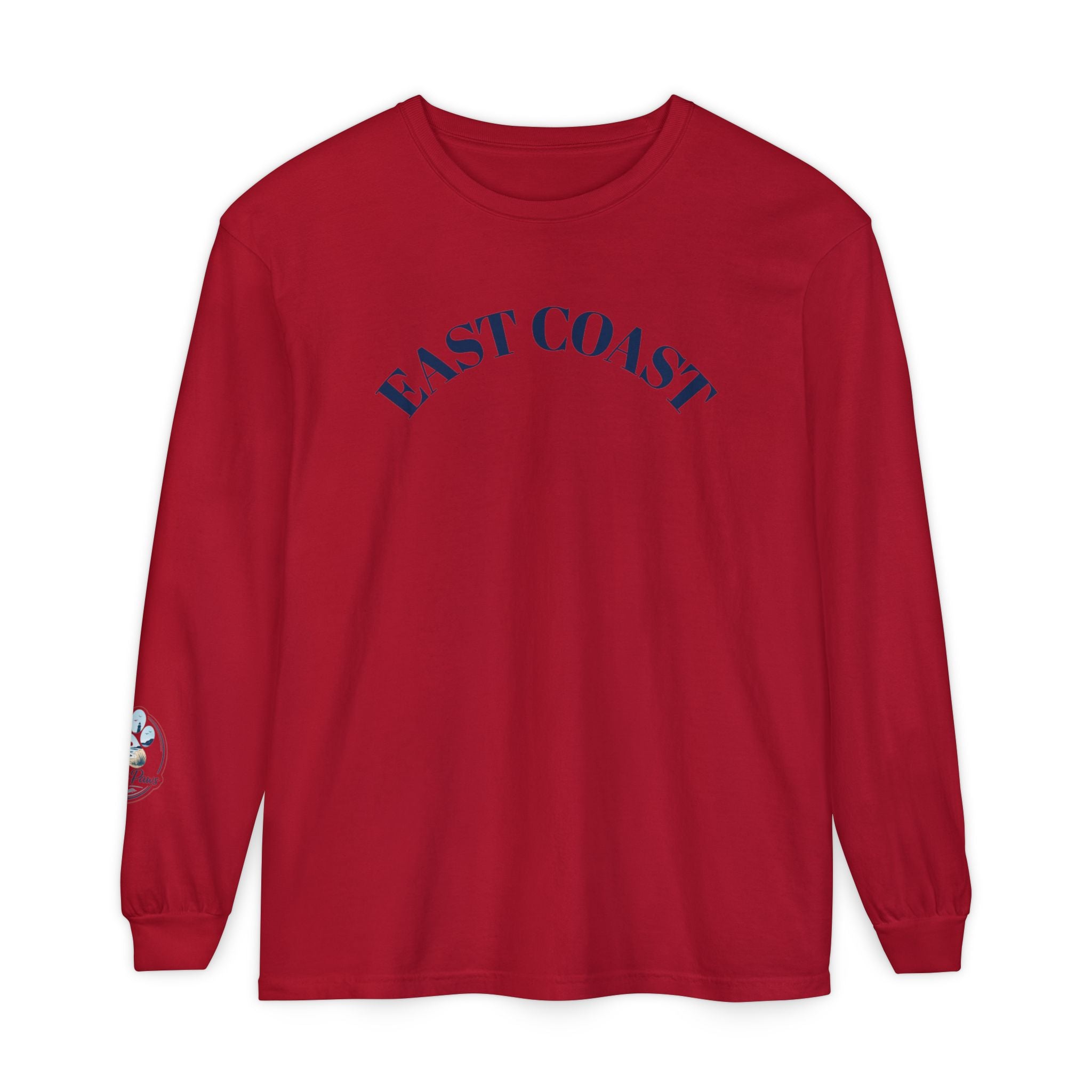 East Coast Long Sleeve Tee — Classic Nautical Graphic
