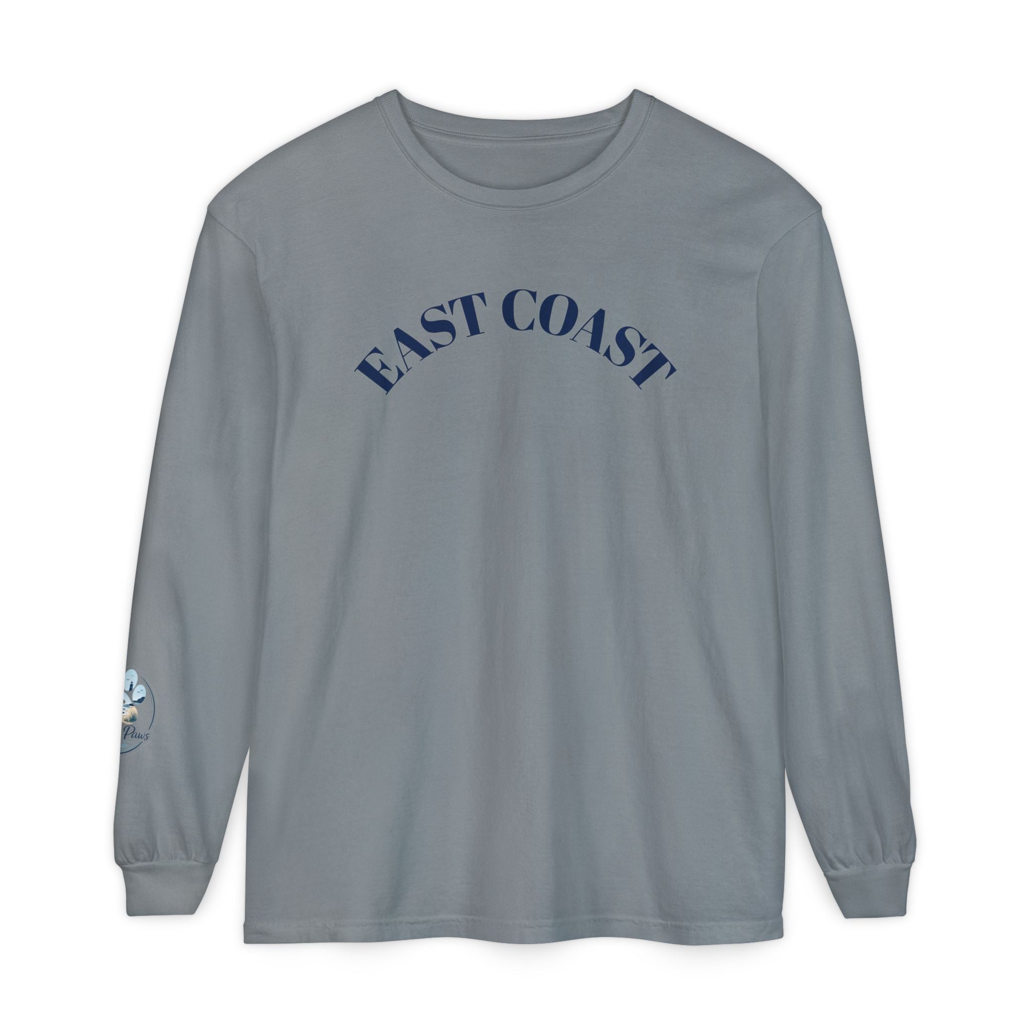 East Coast Long Sleeve Tee — Classic Nautical Graphic