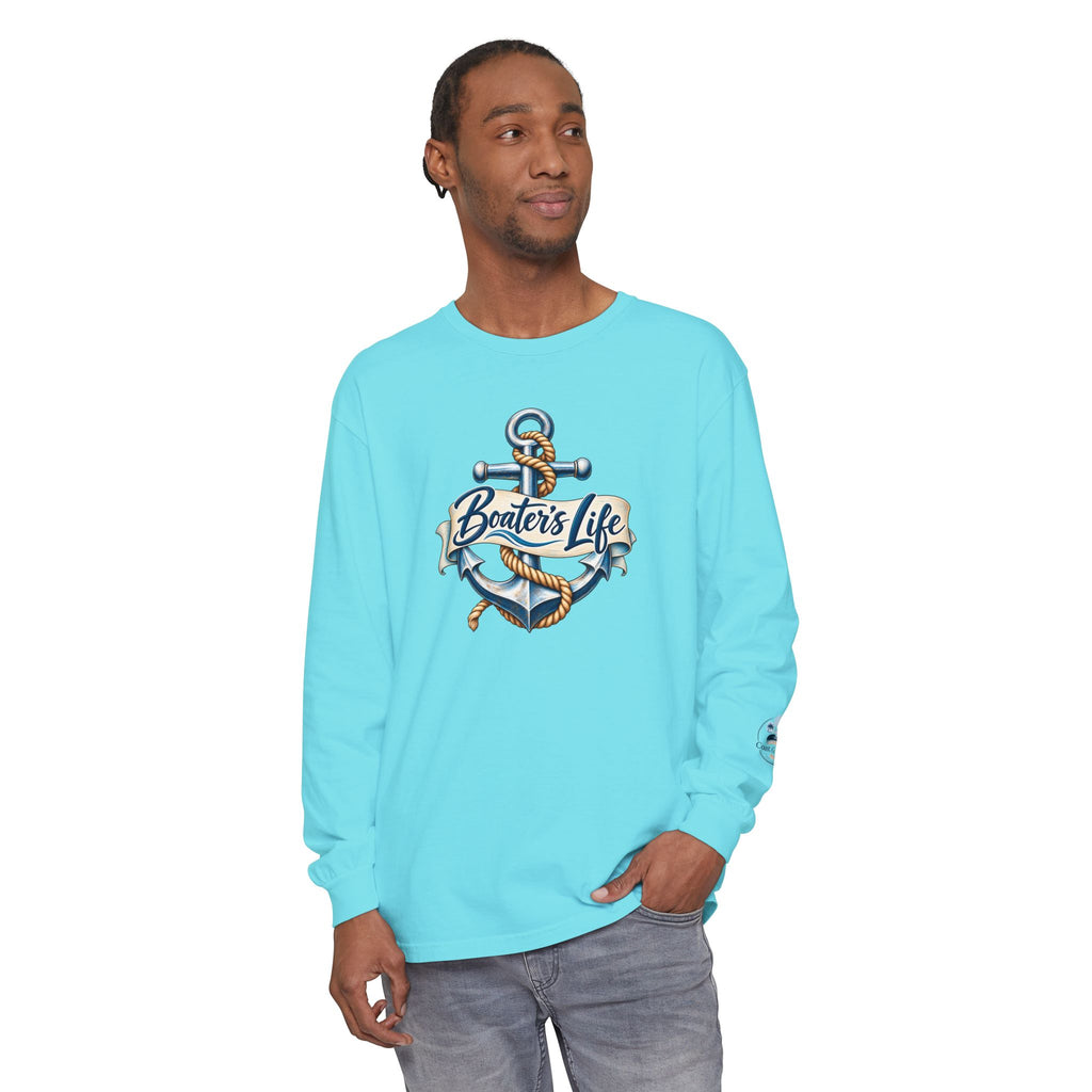 Boater's Life Anchor Long Sleeve T-Shirt
