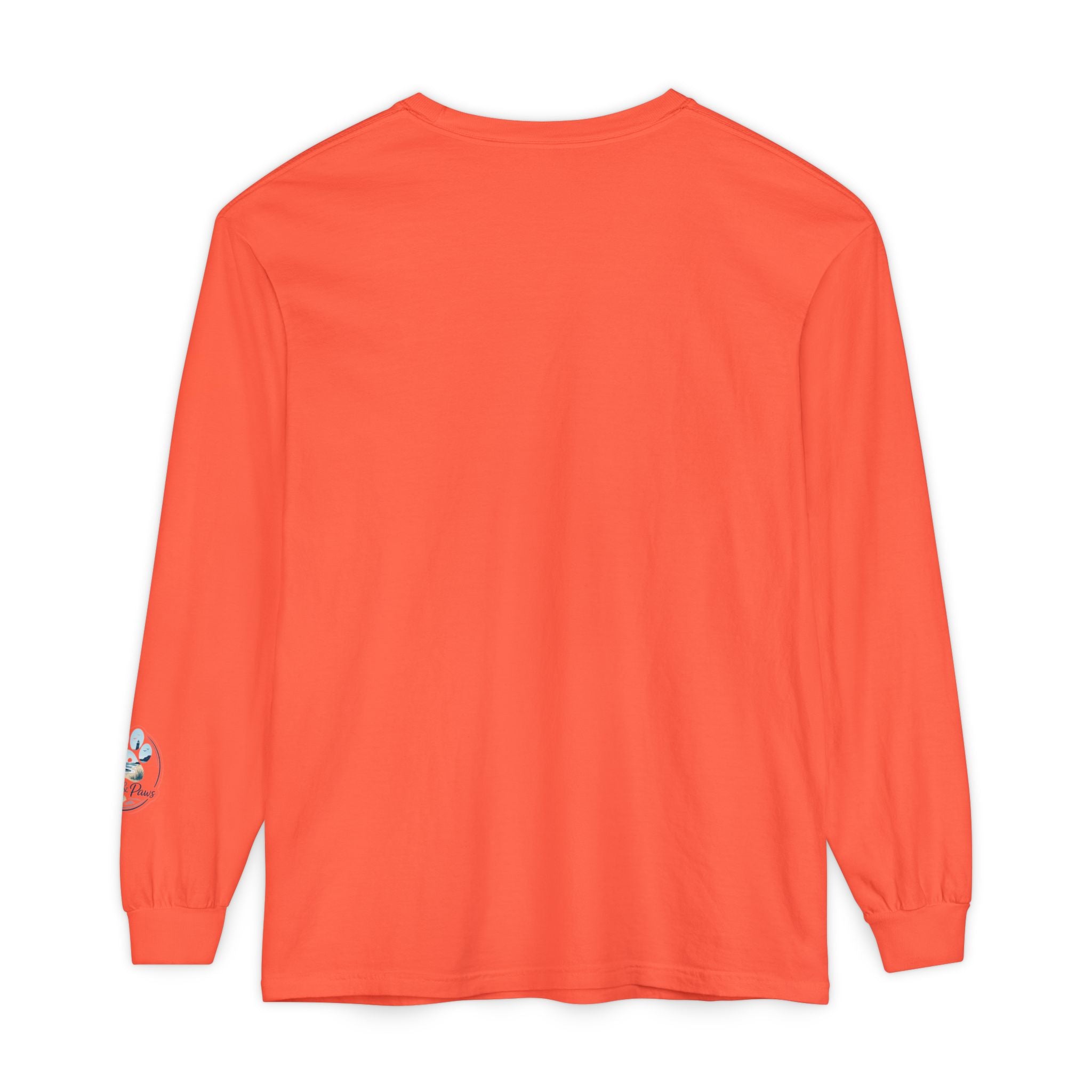 Irish Setter Unisex Long-Sleeve Tee with Coast & Paws logo on sleeve
