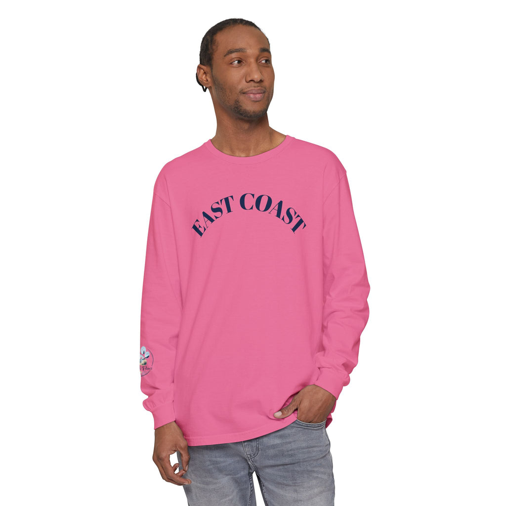 East Coast Long Sleeve Tee — Classic Nautical Graphic