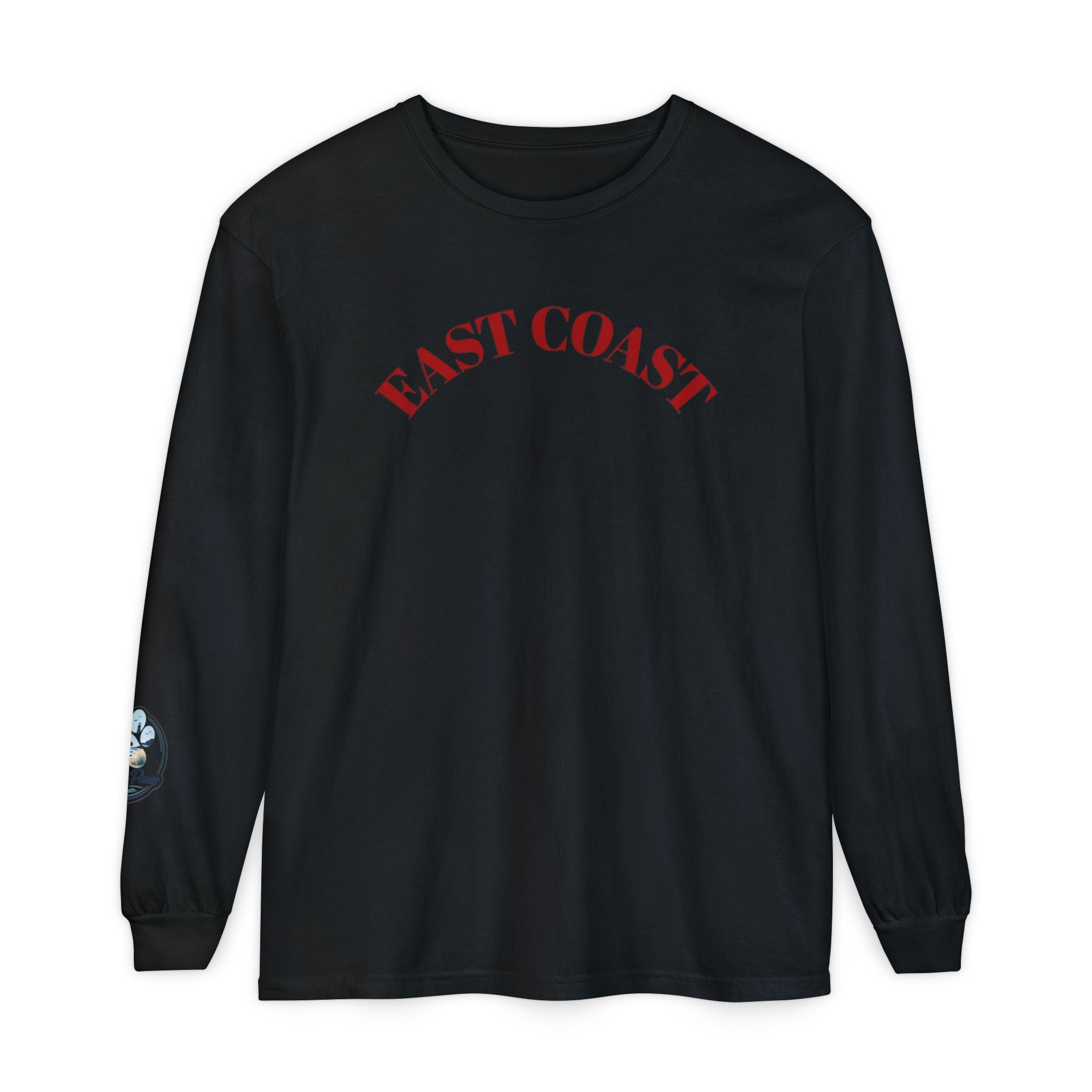 East Coast Long Sleeve Tee — Classic Nautical Graphic