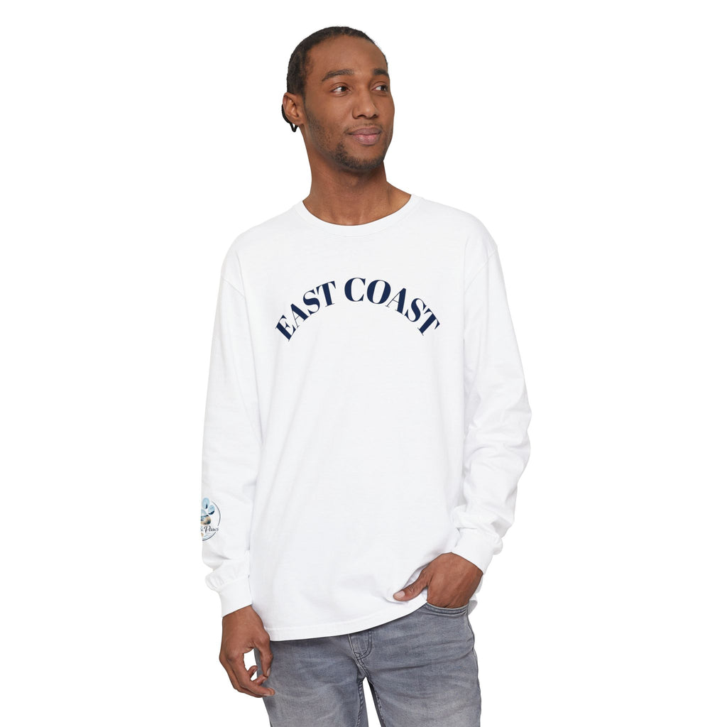 East Coast Long Sleeve Tee — Classic Nautical Graphic