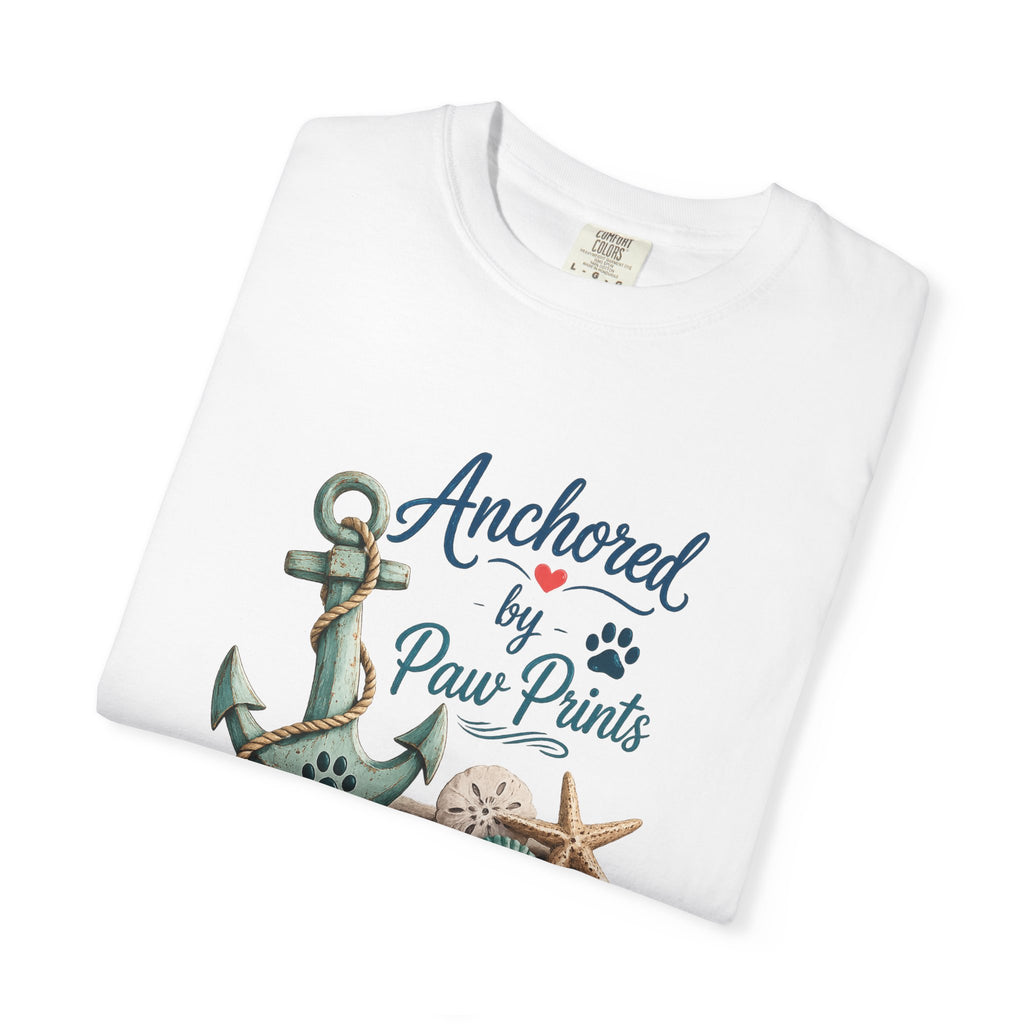 Anchored by Paw Prints  Unisex T-Shirt