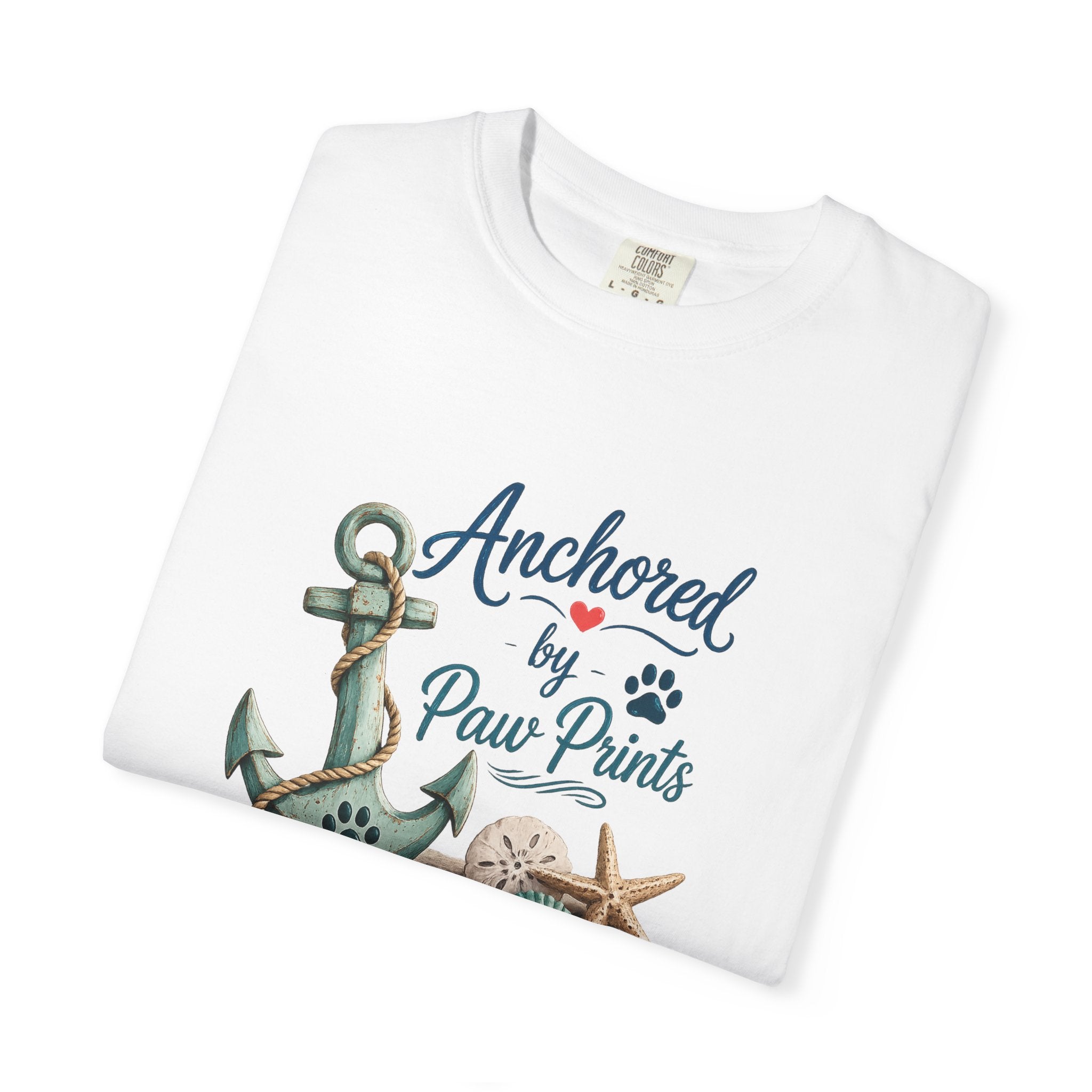 Anchored by Paw Prints  Unisex T-Shirt