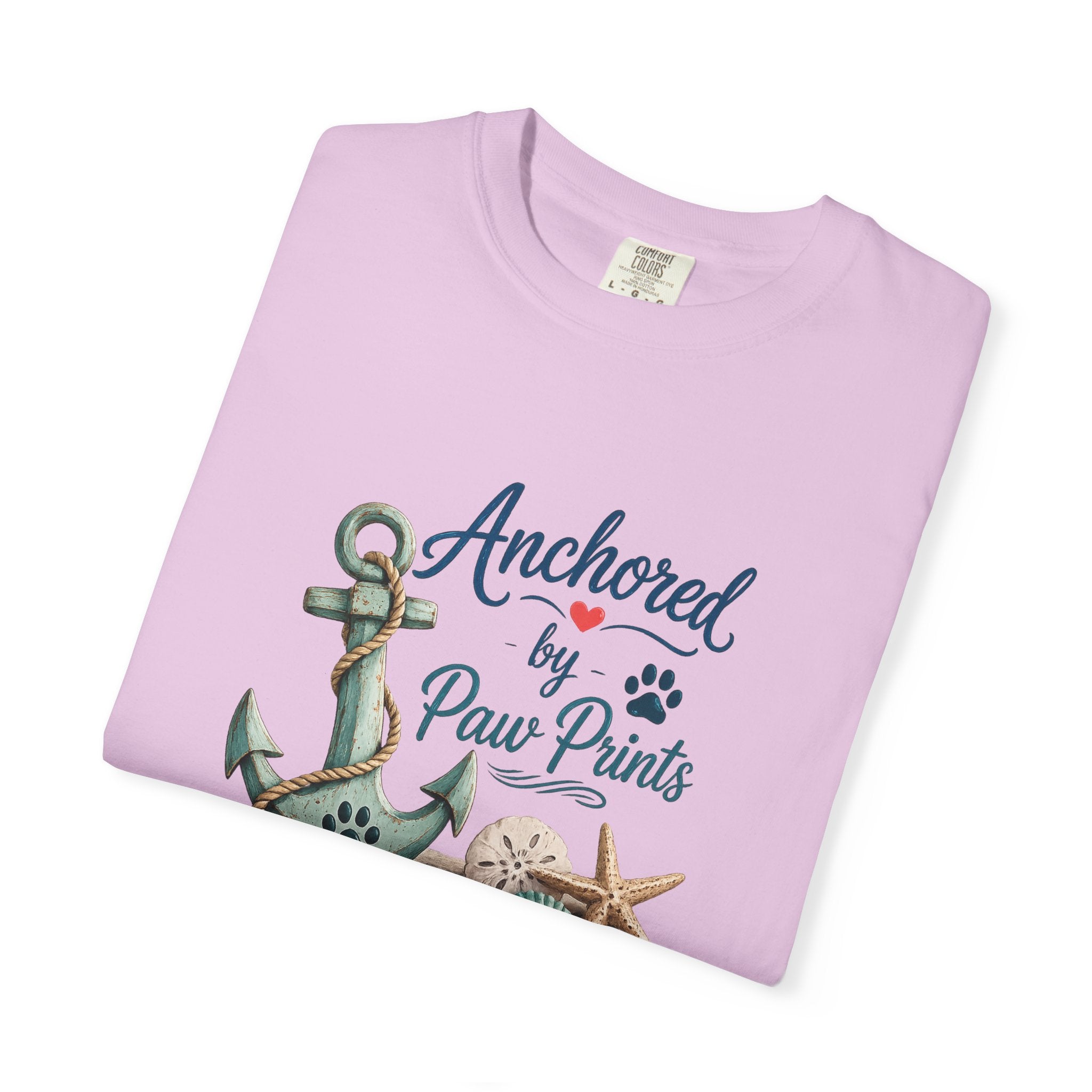 Anchored by Paw Prints  Unisex T-Shirt