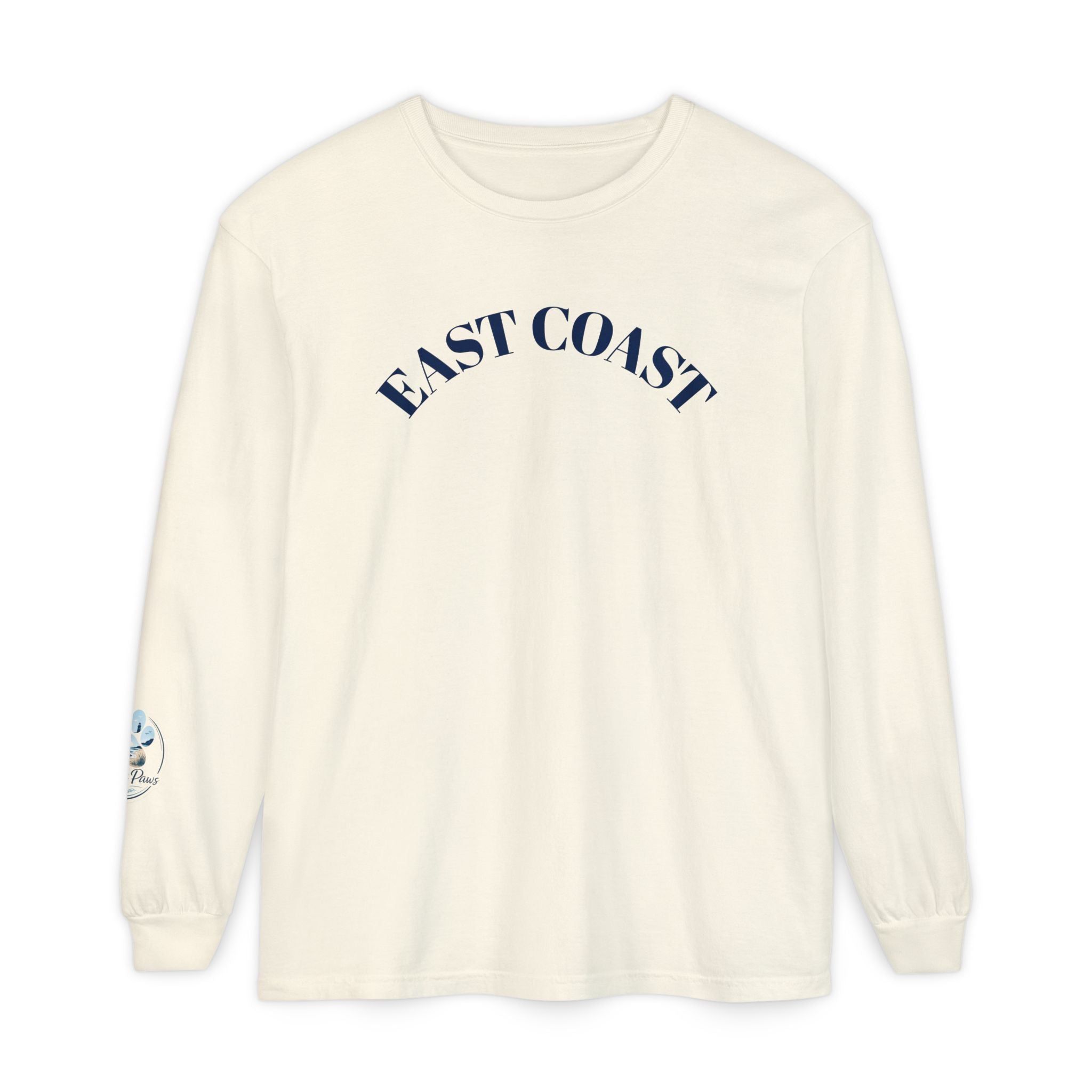 East Coast Long Sleeve Tee — Classic Nautical Graphic