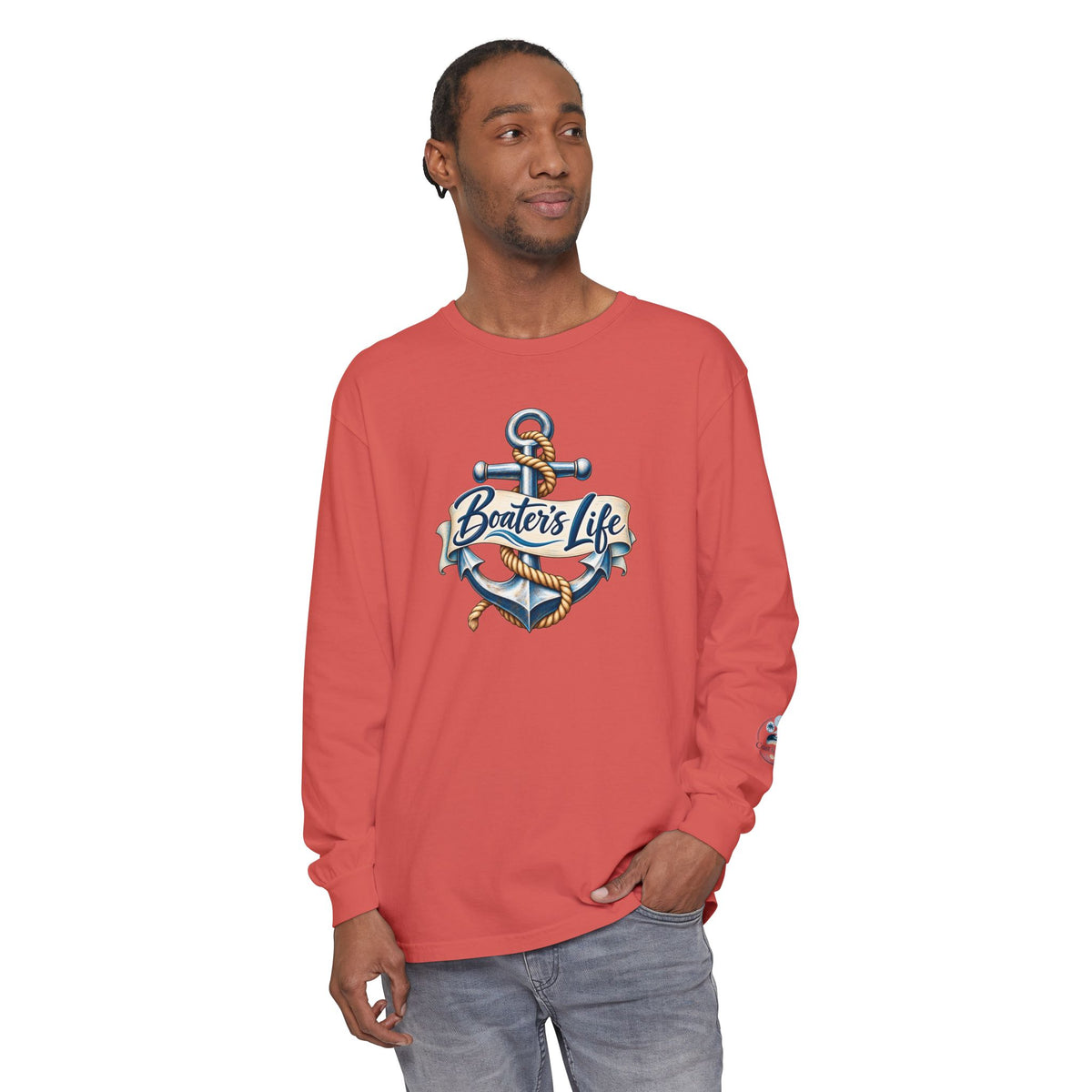 Boater's Life Anchor Long Sleeve T-Shirt