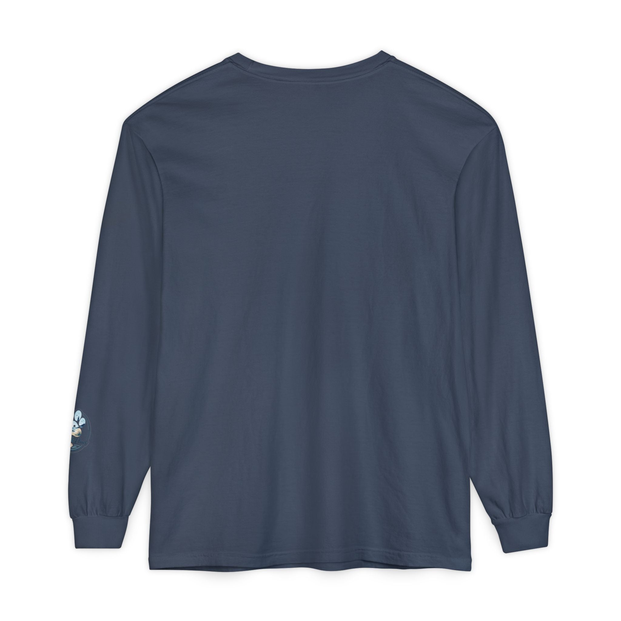 Jeep Girl Long Sleeve Tee — Fall Adventure Pumpkins & Dog Graphic