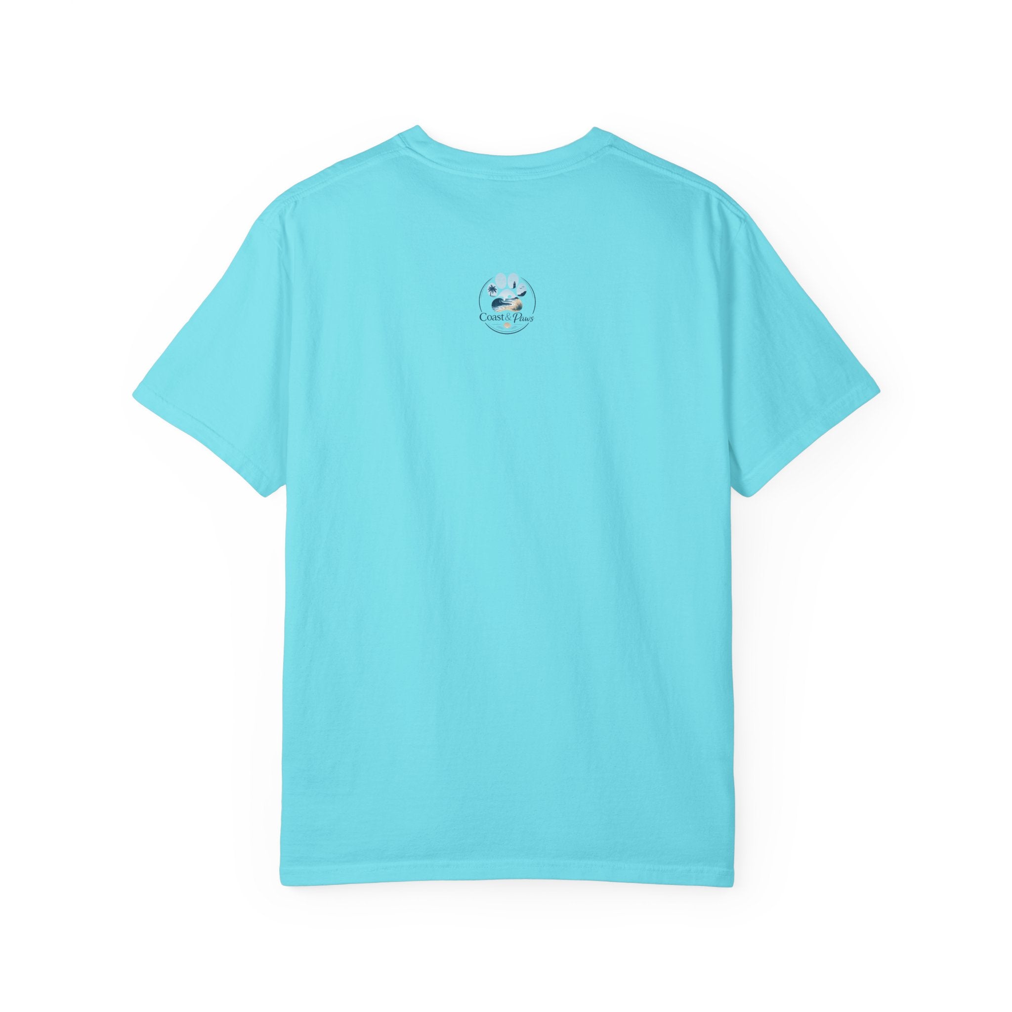 Sip Happens My Dog Understands T-shirt | Unisex Garment Dyed