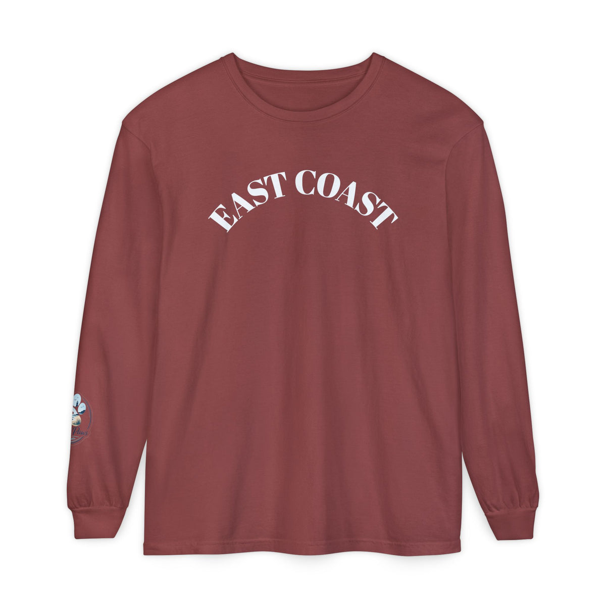 East Coast Long Sleeve Tee — Classic Nautical Graphic