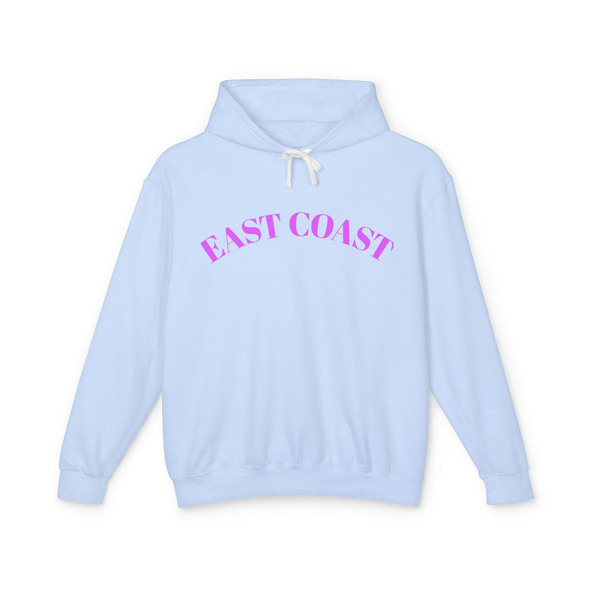East Coast Hoodie — Nautical Varsity Graphic Lightweight Pullover