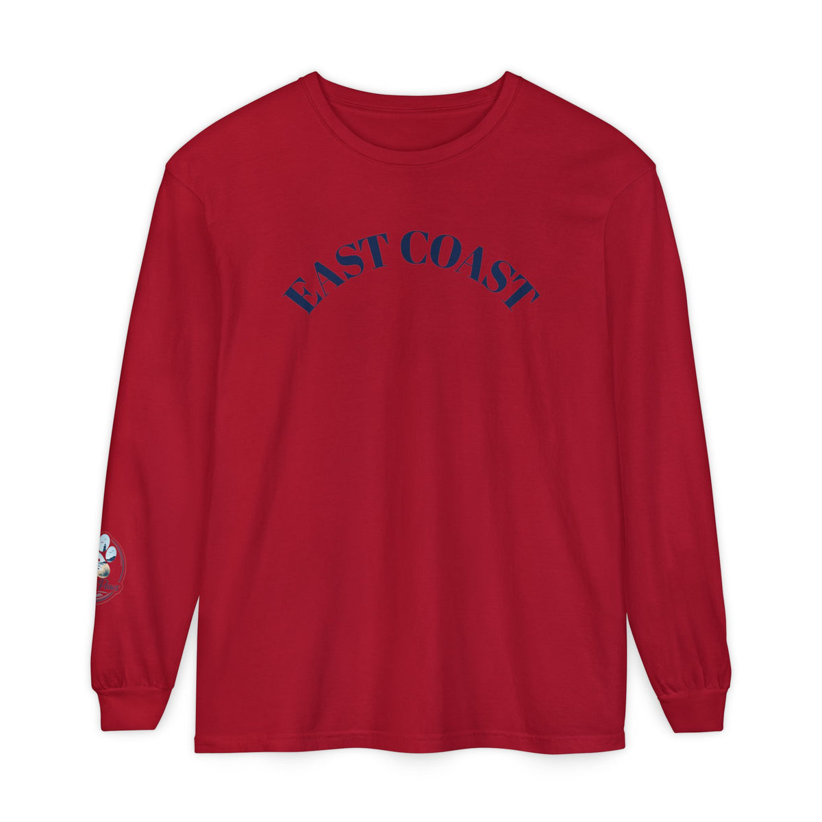 East Coast Long Sleeve Tee — Classic Nautical Graphic