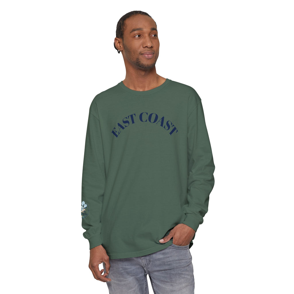 East Coast Long Sleeve Tee — Classic Nautical Graphic