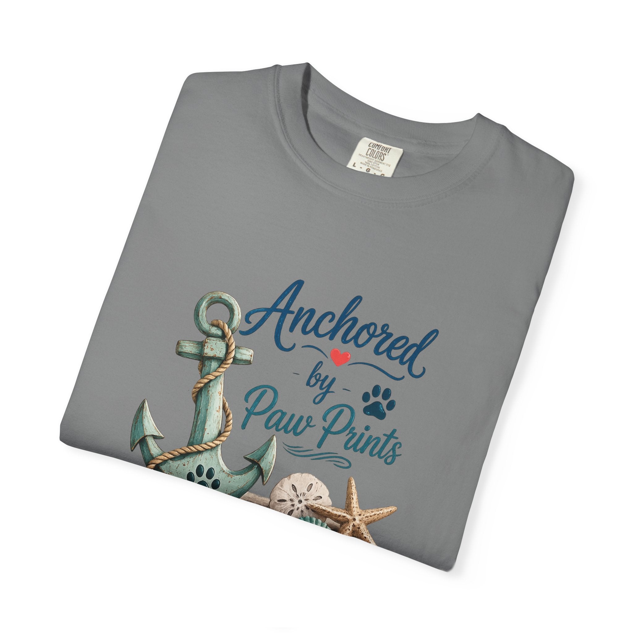 Anchored by Paw Prints  Unisex T-Shirt