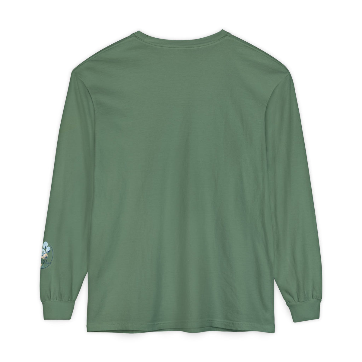 Irish Setter Unisex Long-Sleeve Tee with Coast & Paws logo on sleeve