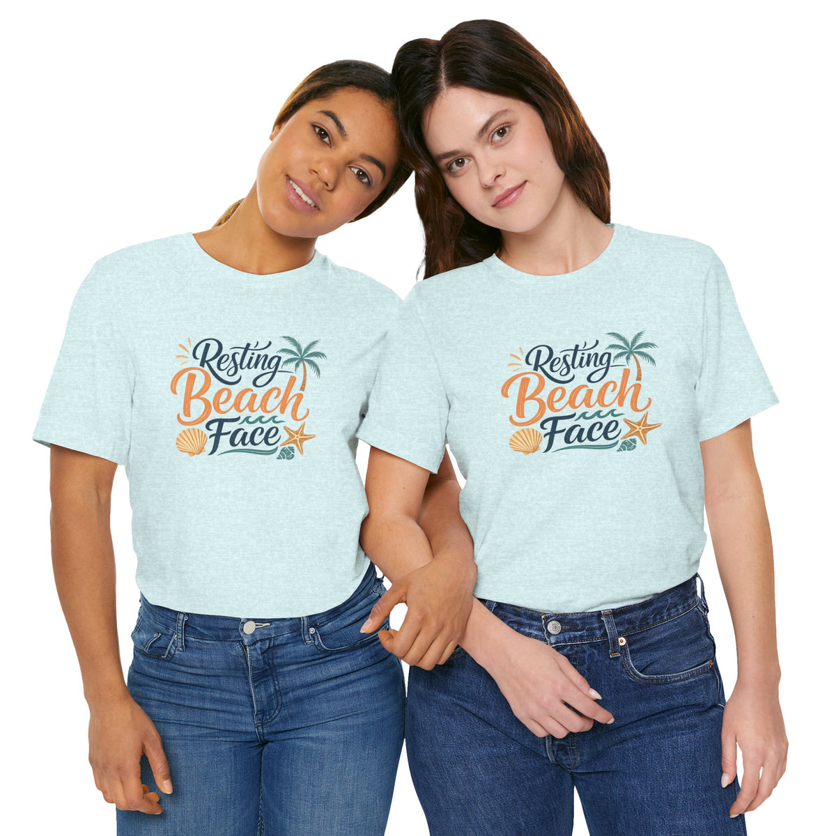 T-Shirt — "Resting Beach Face"