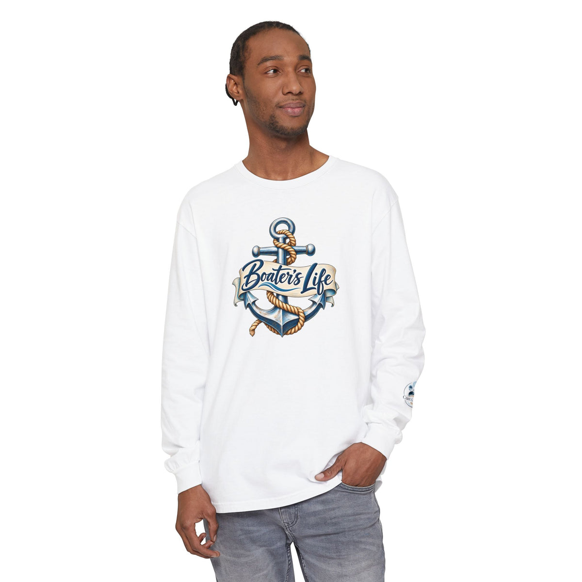 Boater's Life Anchor Long Sleeve T-Shirt