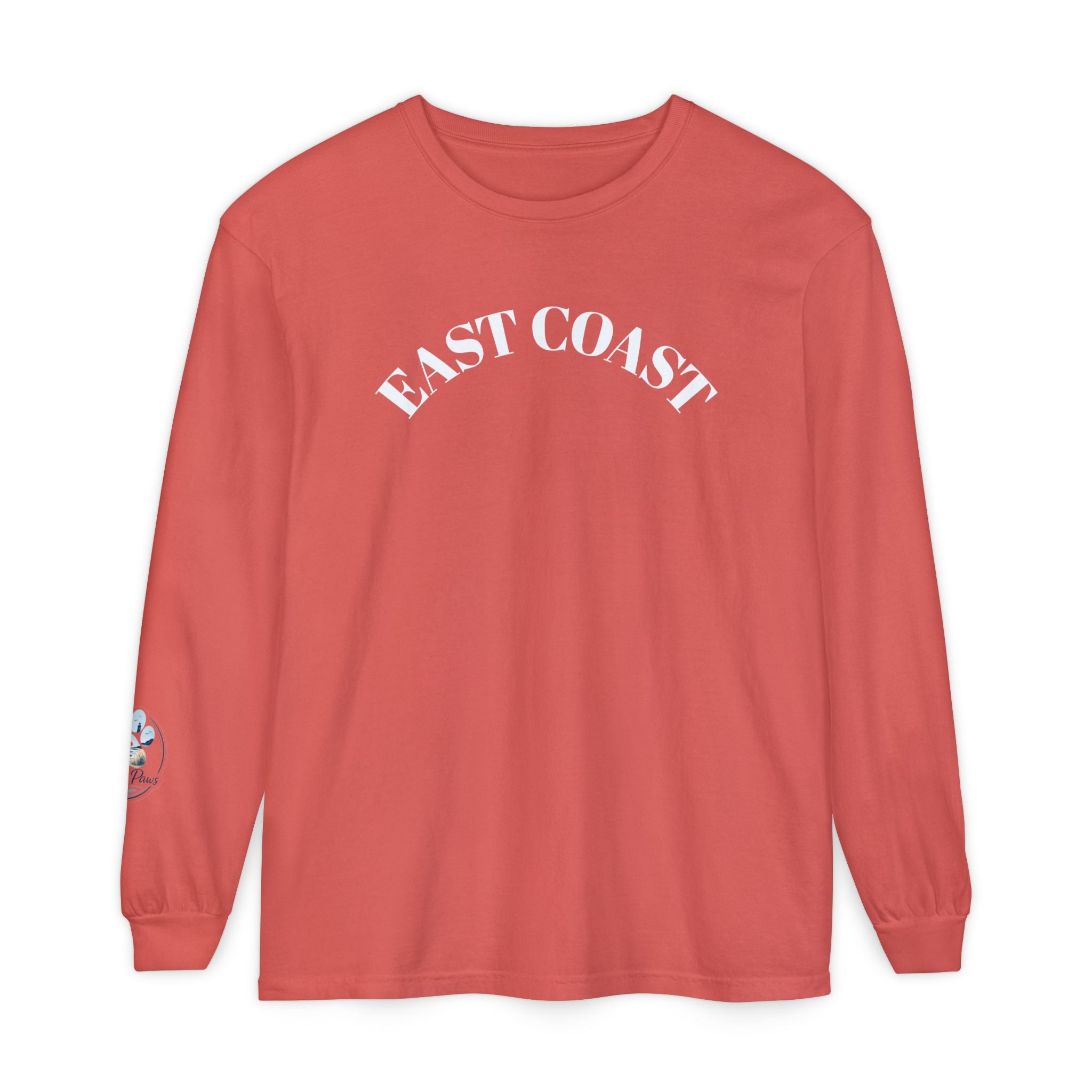 East Coast Long Sleeve Tee — Classic Nautical Graphic