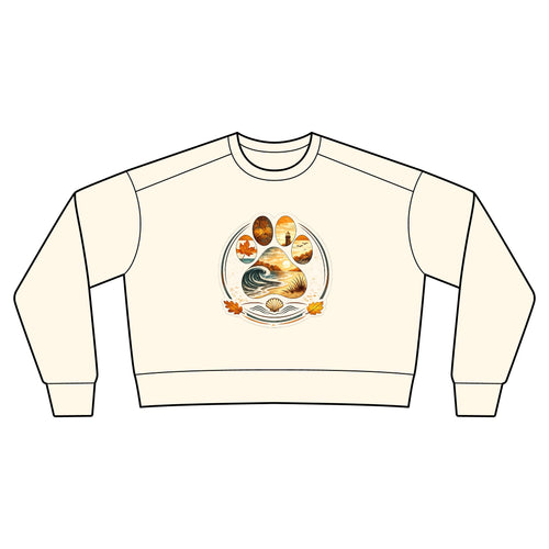 Autumn Coast & Paws Signature Cozy Crop Sweatshirt