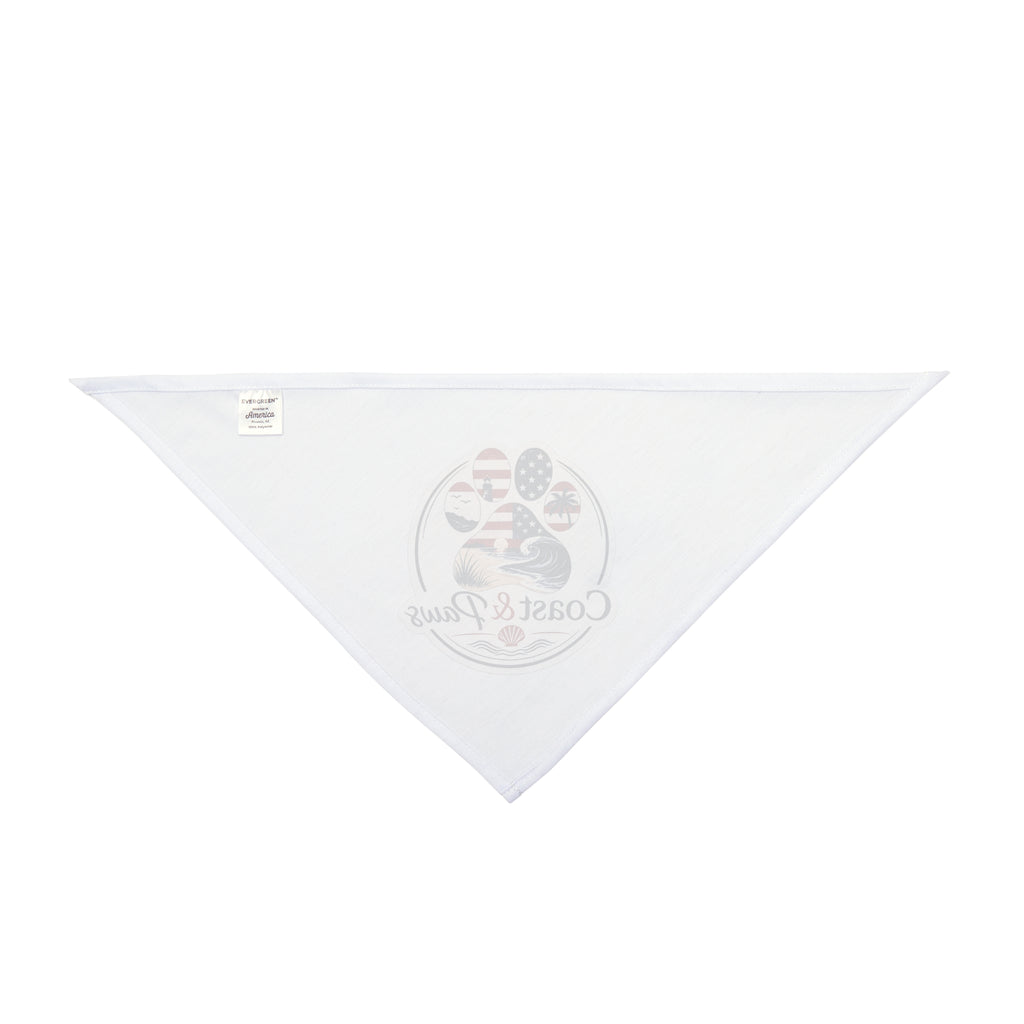 Coast & Paws Patriotic Pet Bandana — Americana Flag Beach Dog Bandana