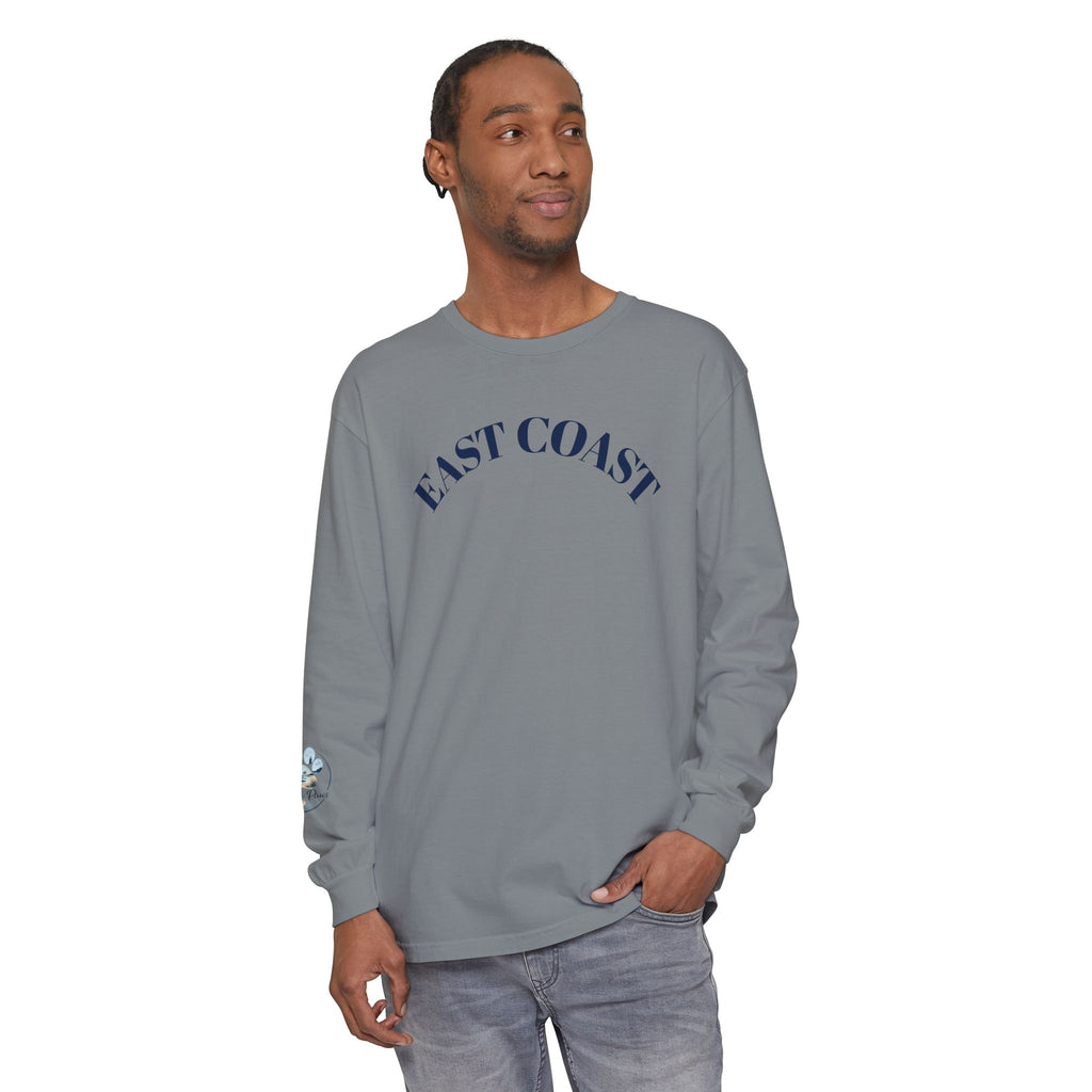 East Coast Long Sleeve Tee — Classic Nautical Graphic