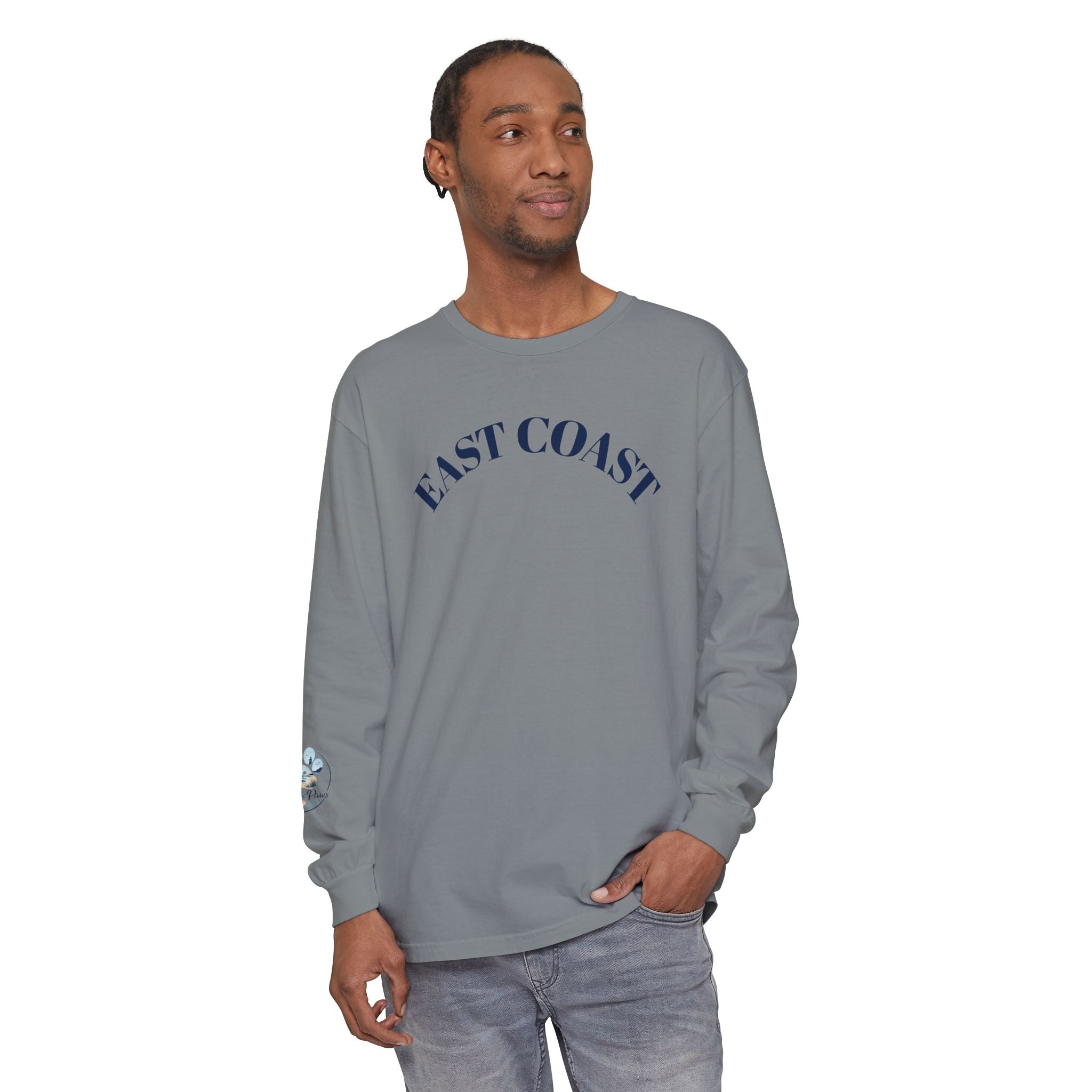 East Coast Long Sleeve Tee — Classic Nautical Graphic