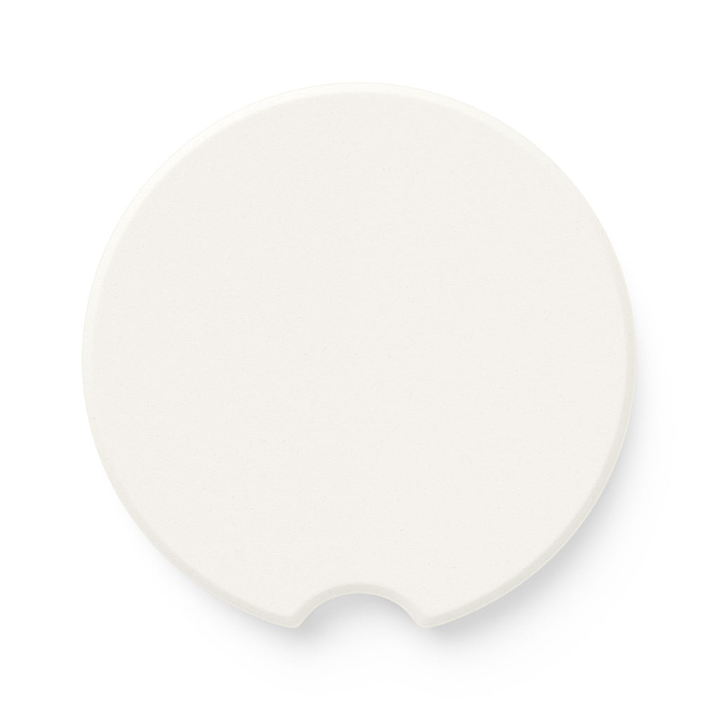 Coast & Paws Signature Patriotic Soapstone Car Coaster — Patriotic Beach Paw Print