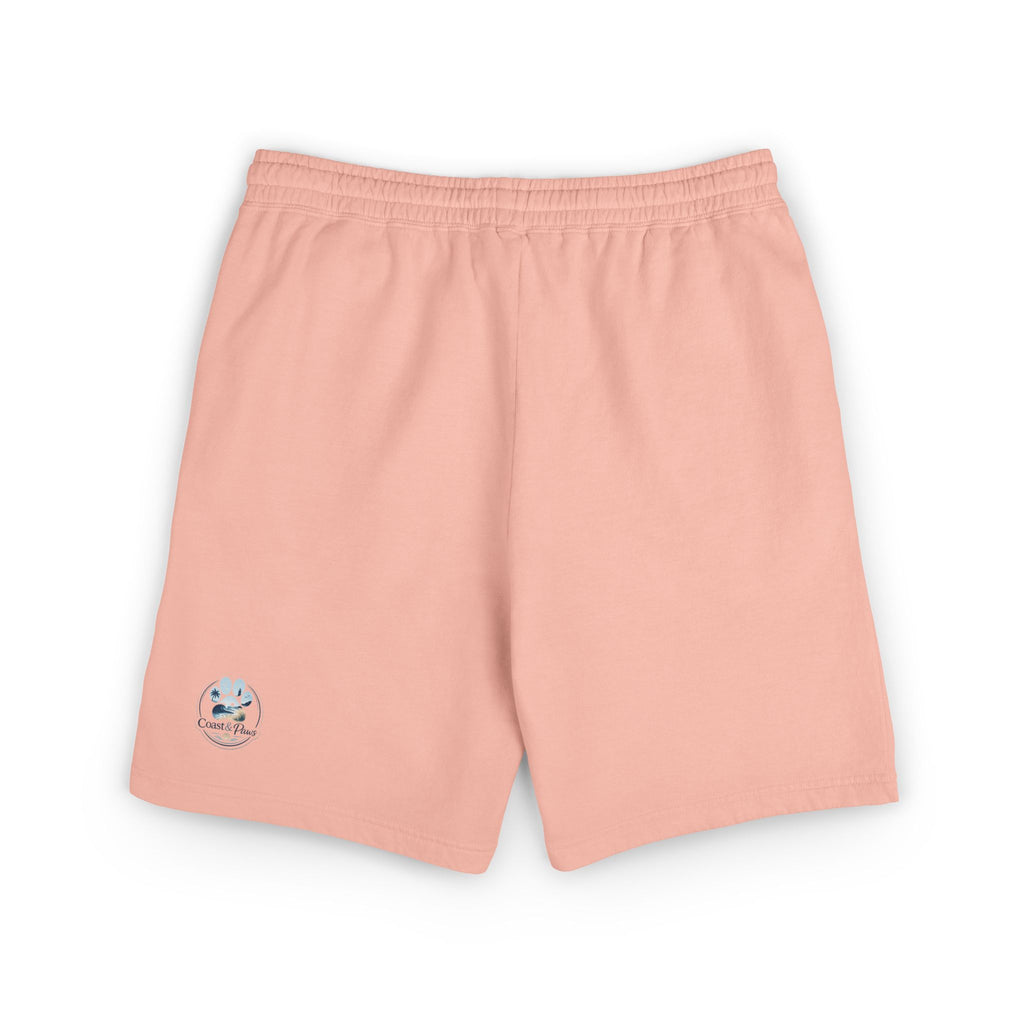 East Coast Graphic Sweat Shorts — Lightweight Garment-Dyed Fleece