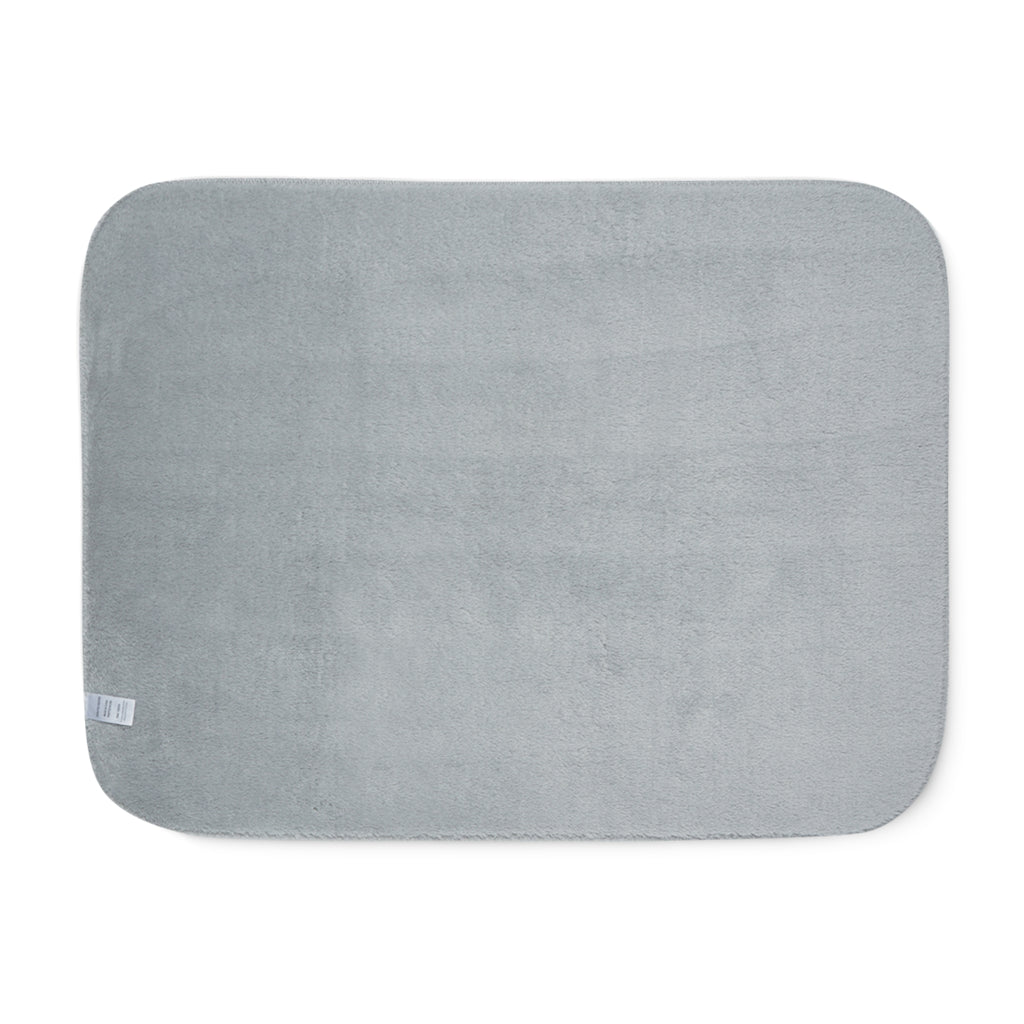 Cozy Sherpa Blanket - "A House Is Not A Home Without A Dog" PERSONALIZE IT