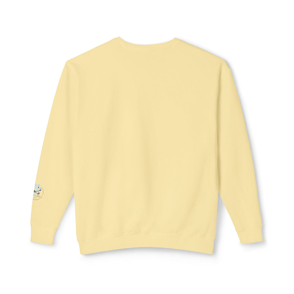 Crabby Blue Crab Sweatshirt — Coastal Nautical Crewneck
