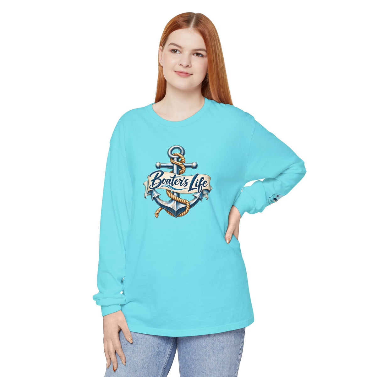 Boater's Life Anchor Long Sleeve T-Shirt