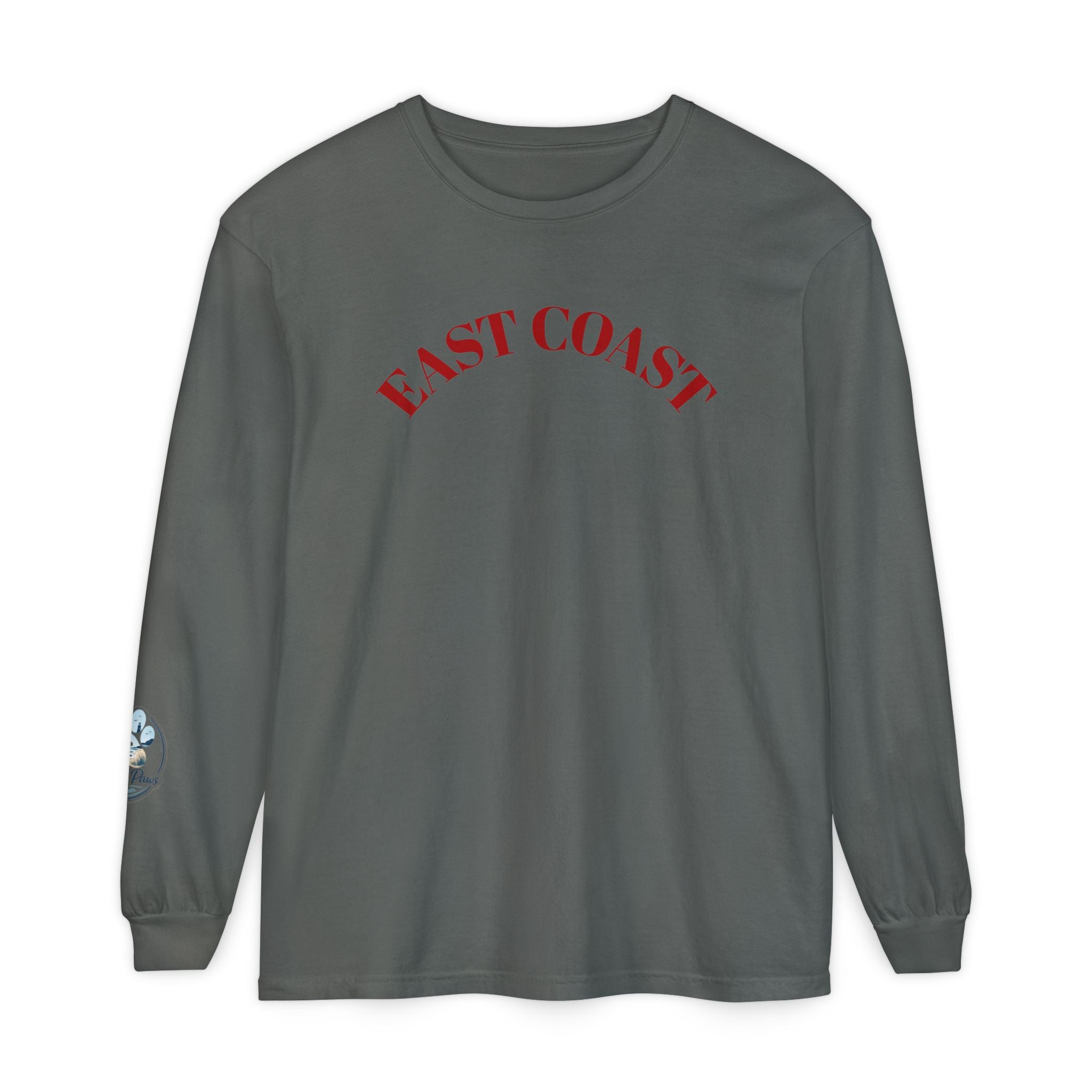 East Coast Long Sleeve Tee — Classic Nautical Graphic