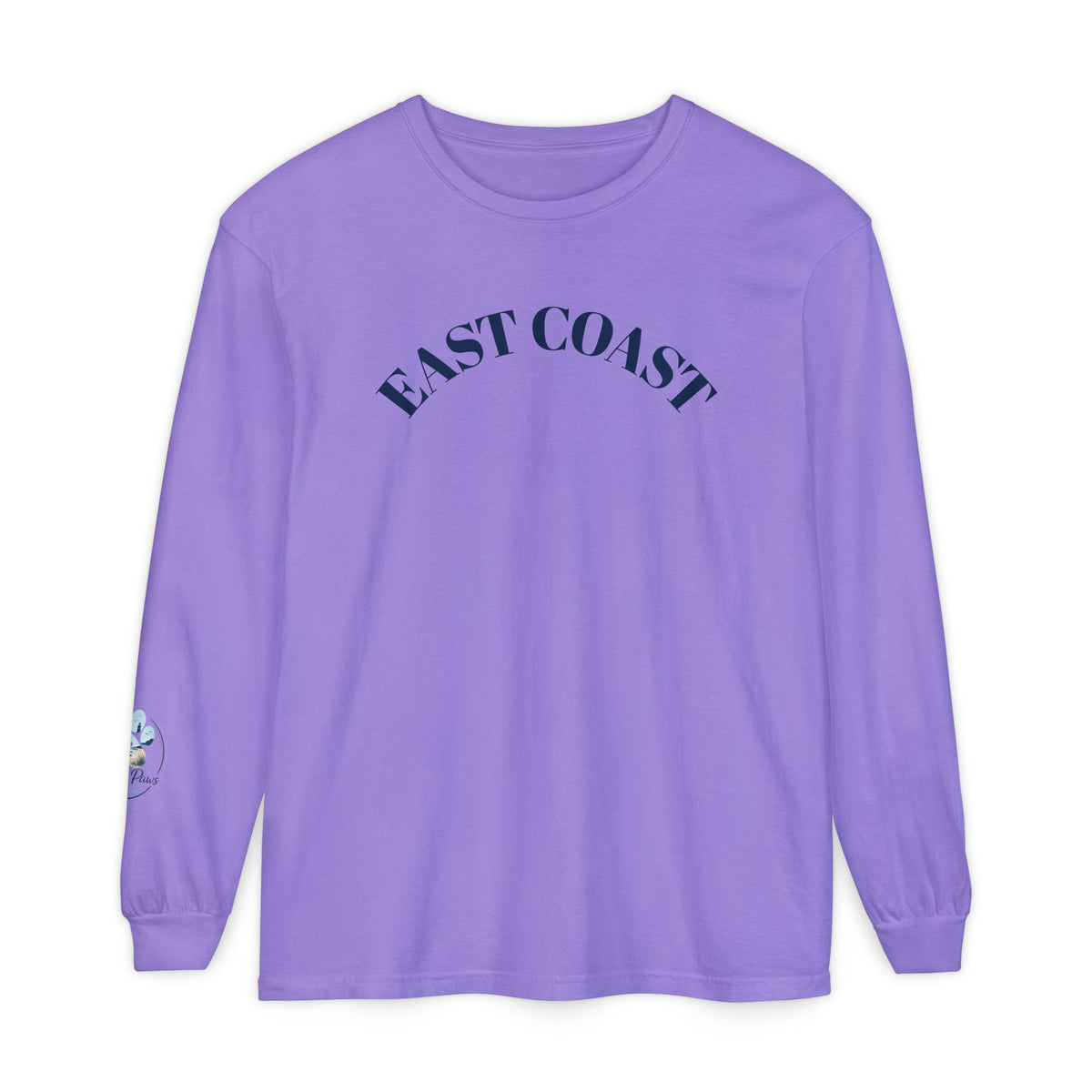 East Coast Long Sleeve Tee — Classic Nautical Graphic