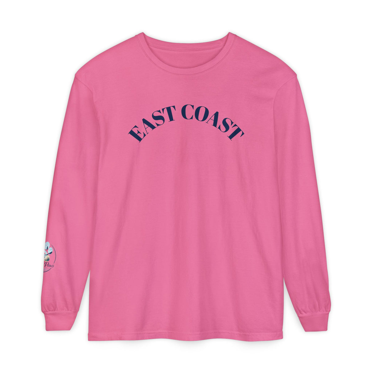 East Coast Long Sleeve Tee — Classic Nautical Graphic