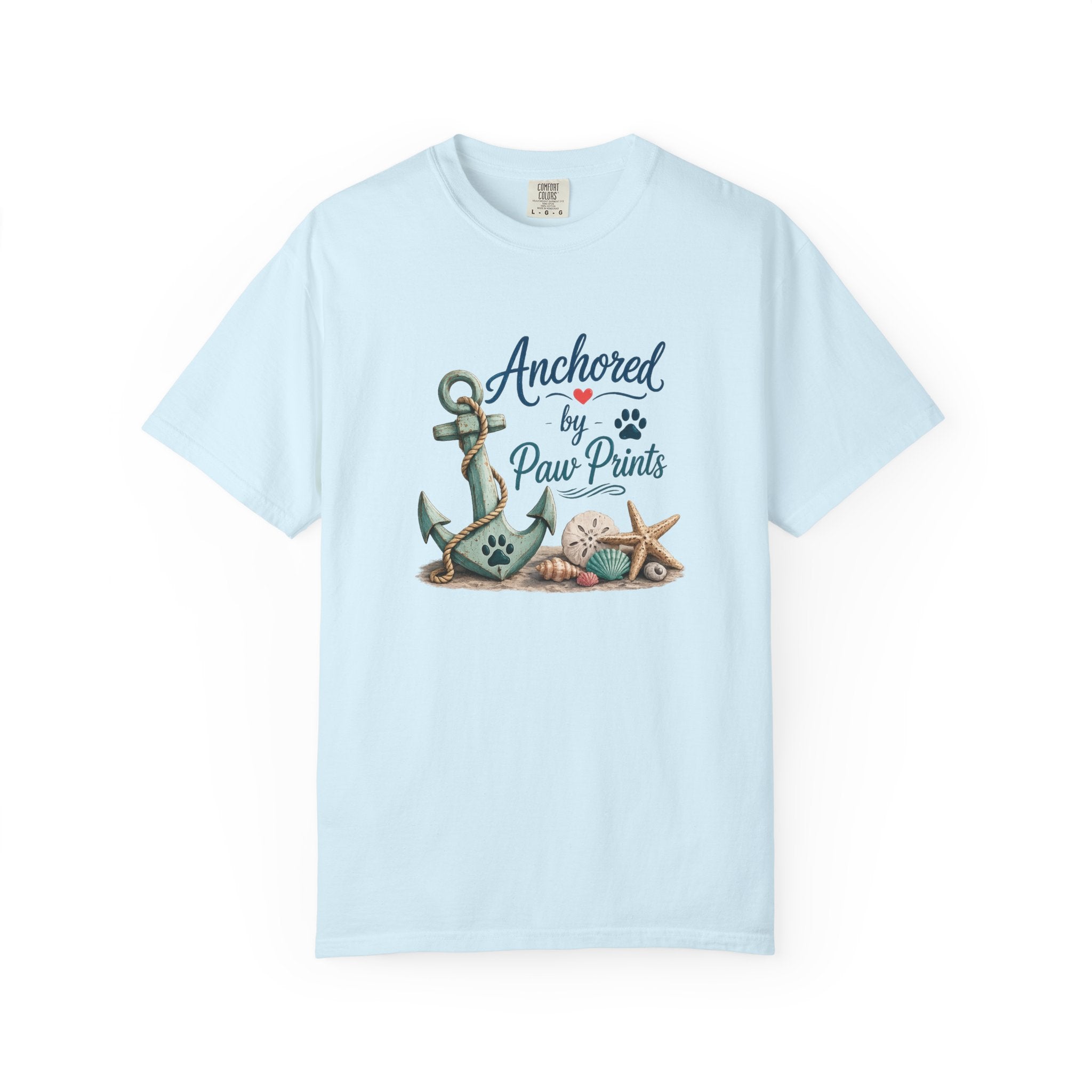 Anchored by Paw Prints  Unisex T-Shirt