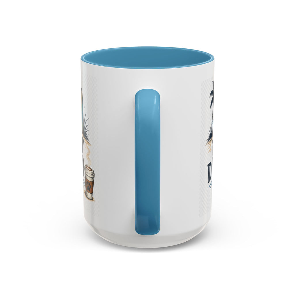 Treat Dealer Coffee Mug – Beach Paw Print Design (15oz)