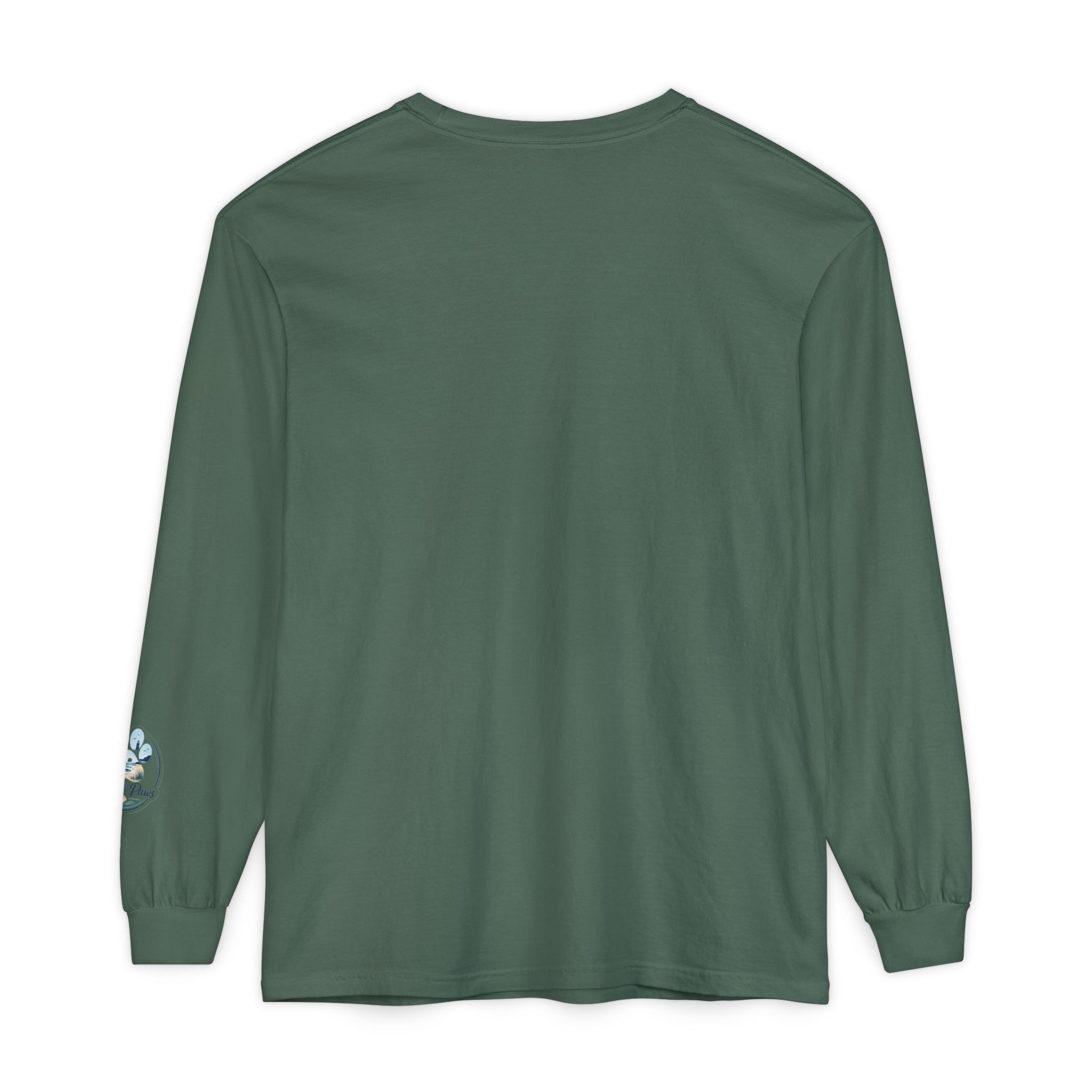 Irish Setter Unisex Long-Sleeve Tee with Coast & Paws logo on sleeve