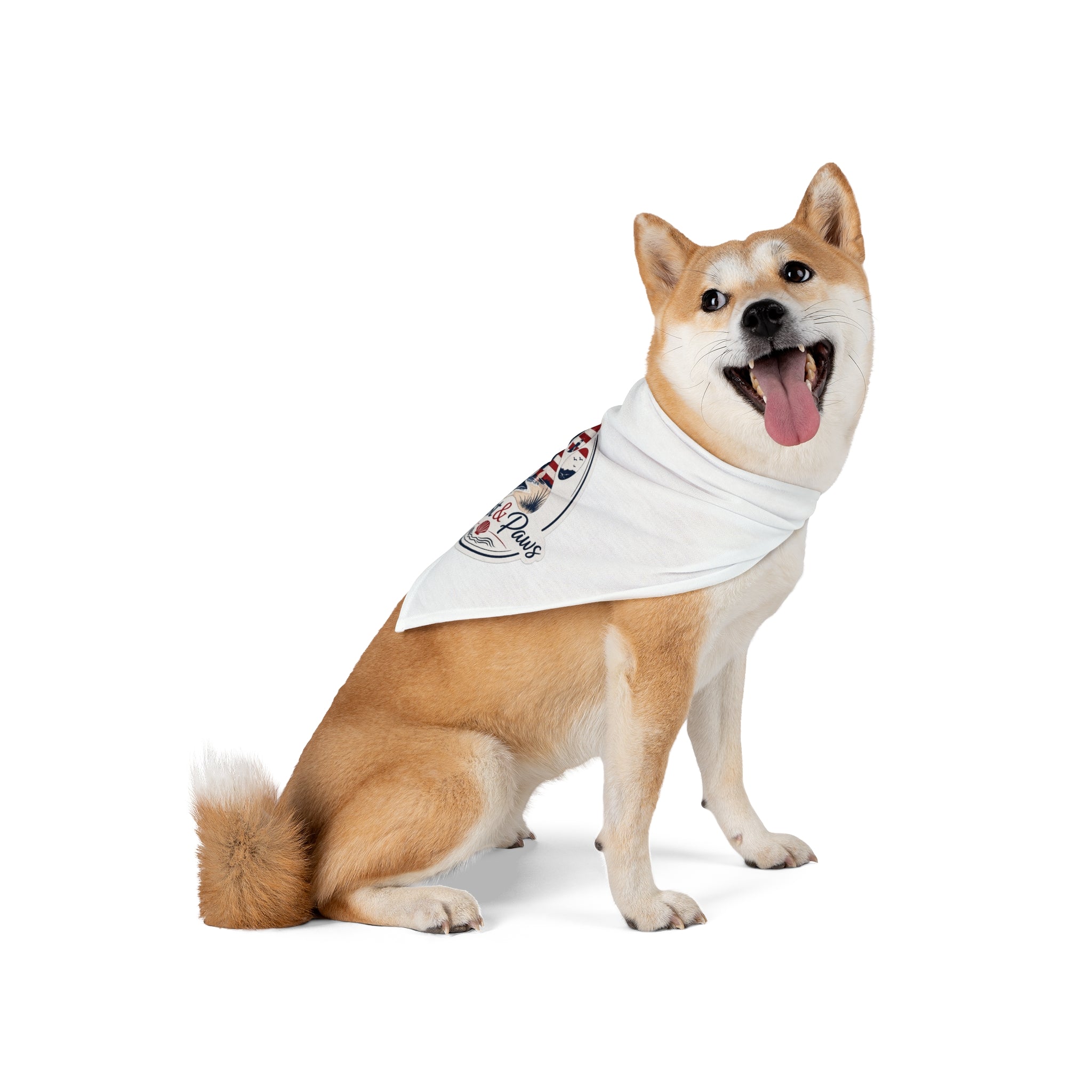 Coast & Paws Patriotic Pet Bandana — Americana Flag Beach Dog Bandana