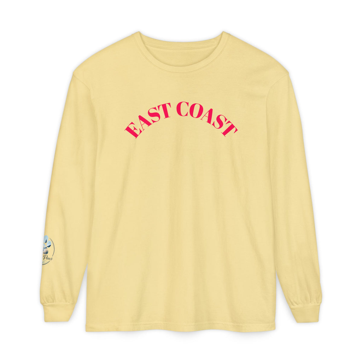 East Coast Long Sleeve Tee — Classic Nautical Graphic