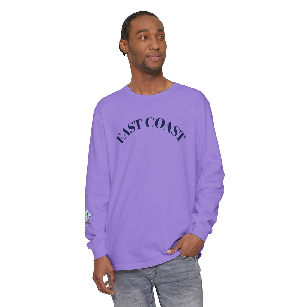 East Coast Long Sleeve Tee — Classic Nautical Graphic